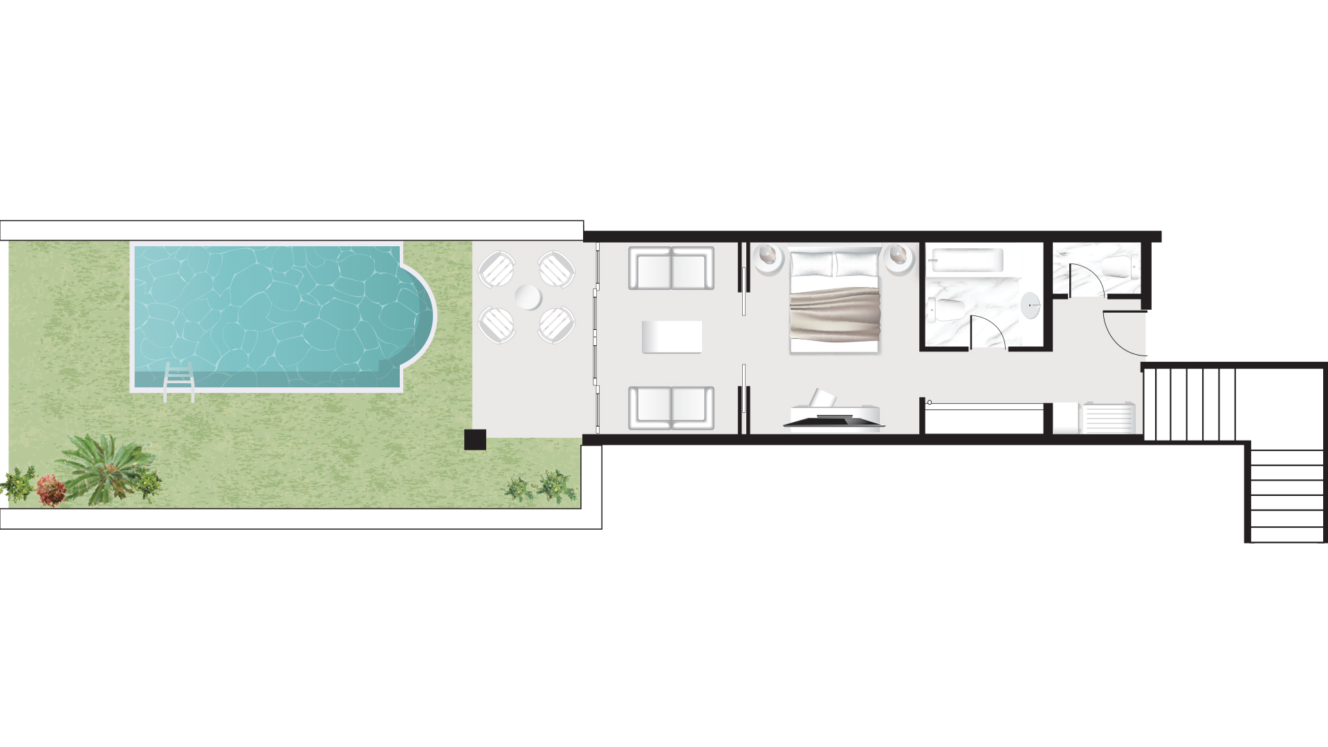 Junior Suite with Private Pool