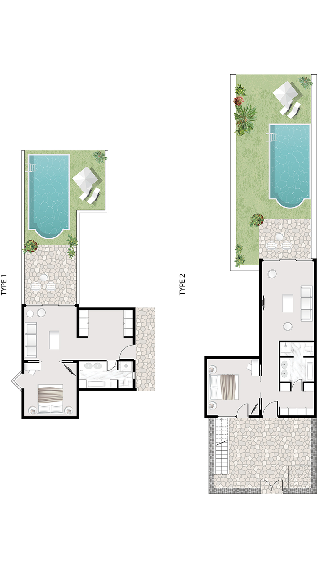 Suite Sea View with Private Pool