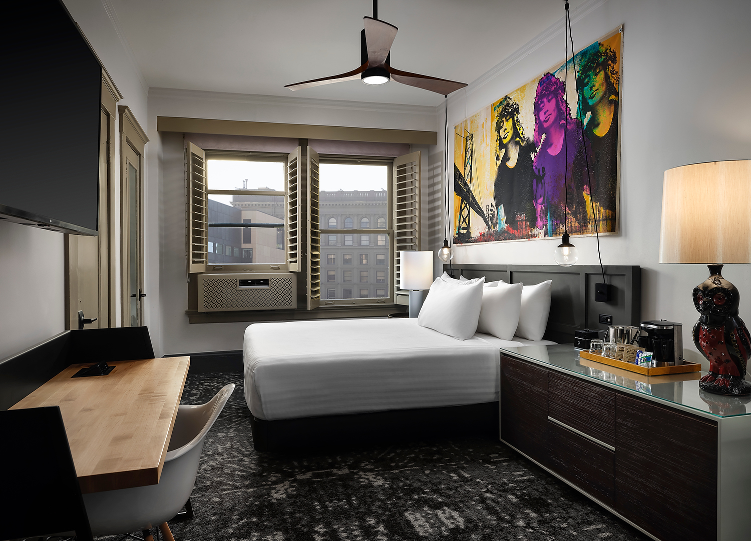 Double Queen Size Bed