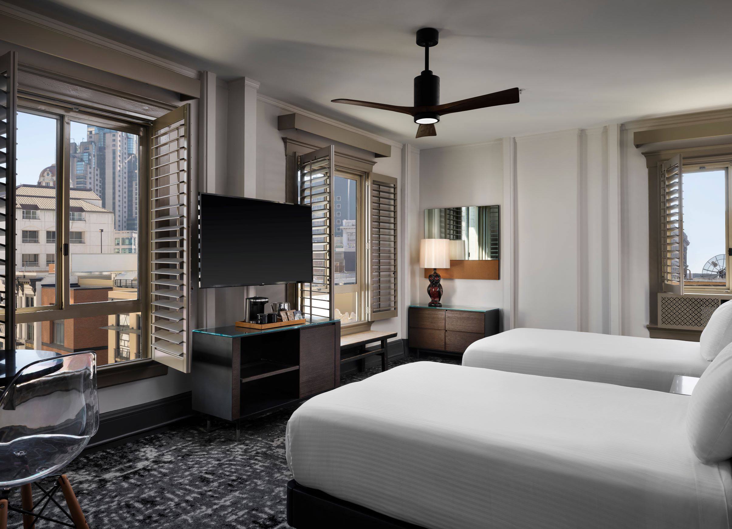 Double Deluxe Two Double Beds