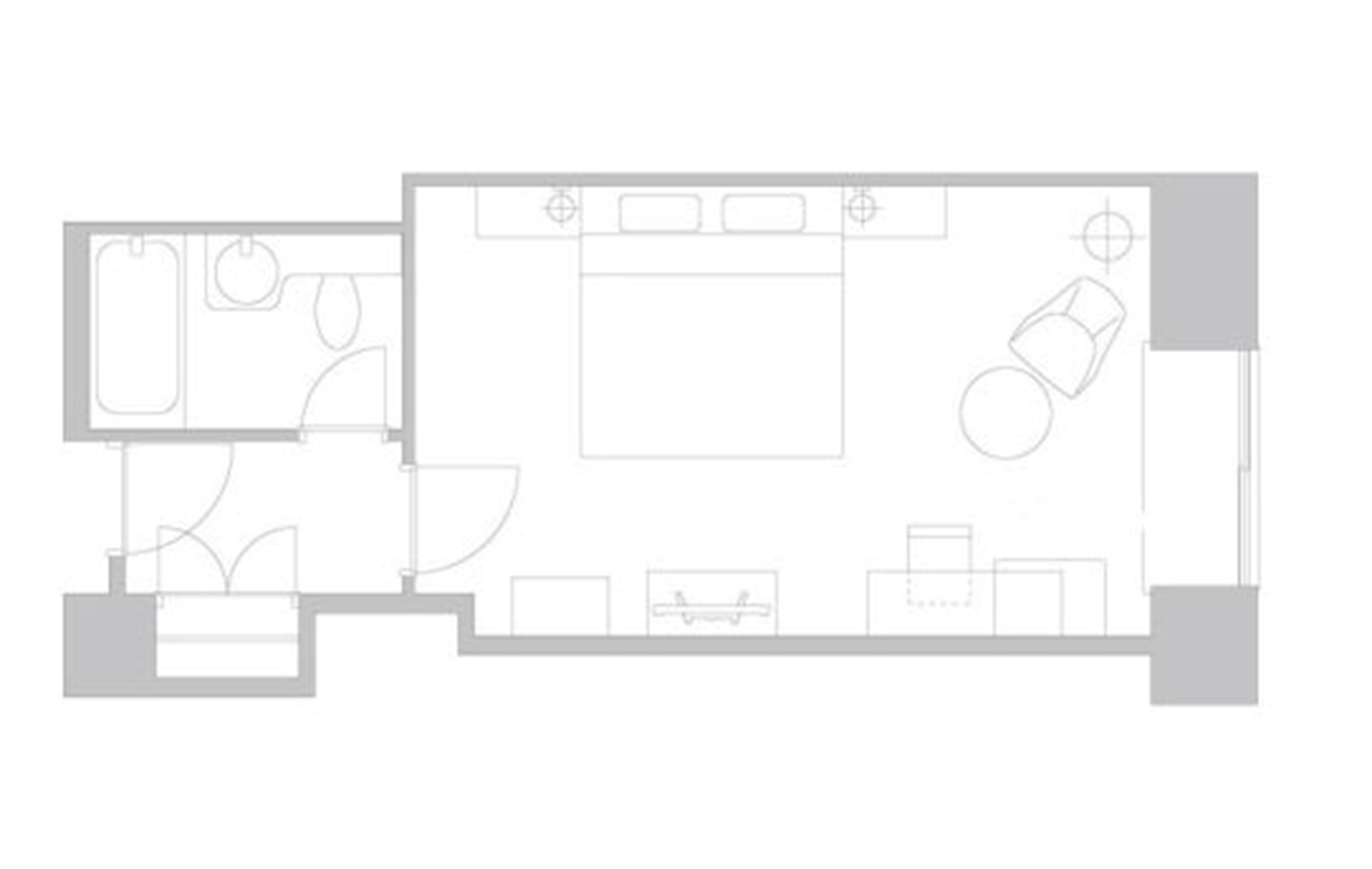 Double Deluxe King Bed