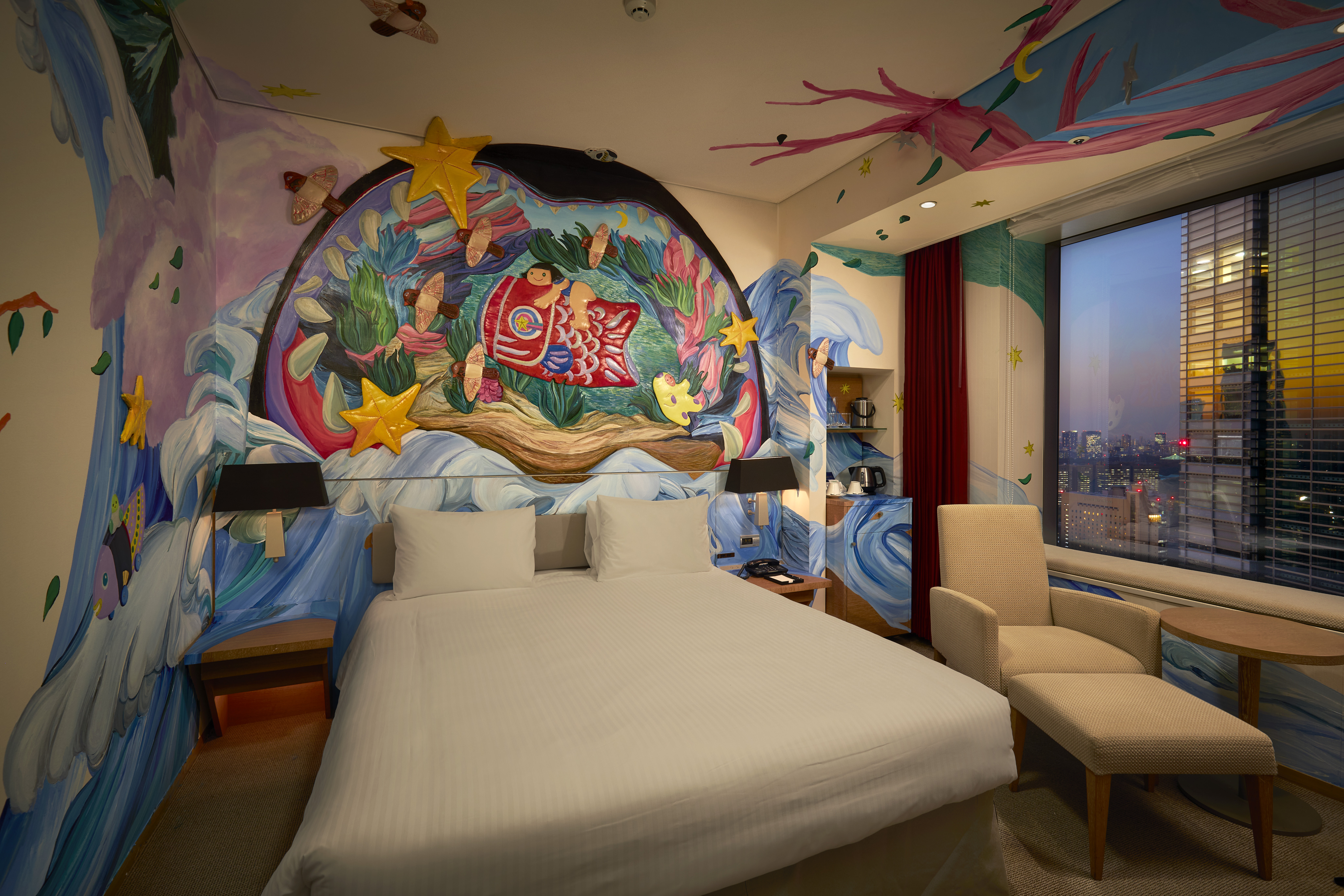 Double Queen Size Bed