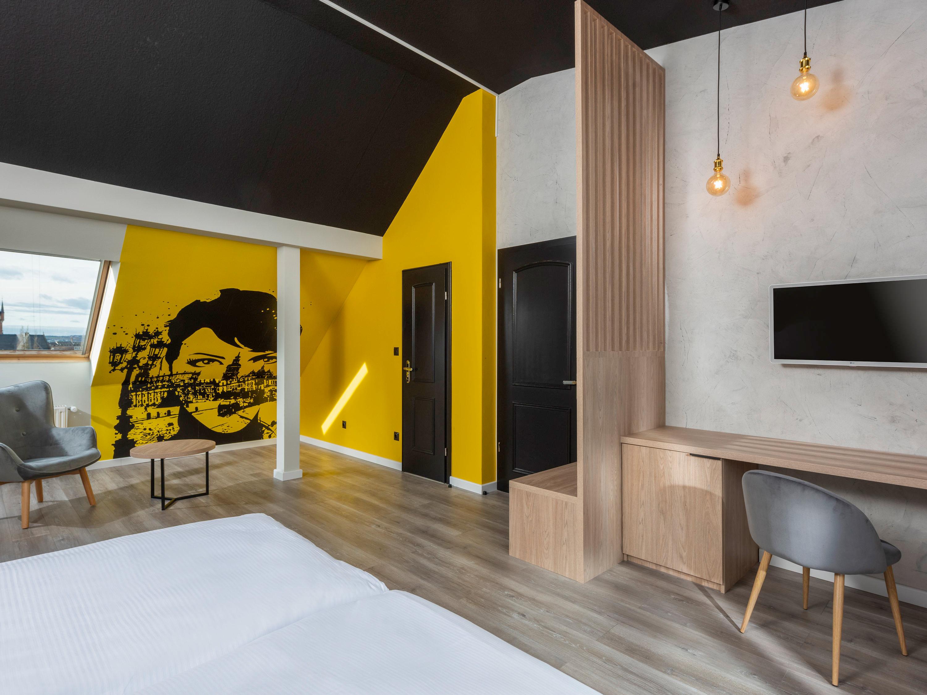 Triple with Double Bed