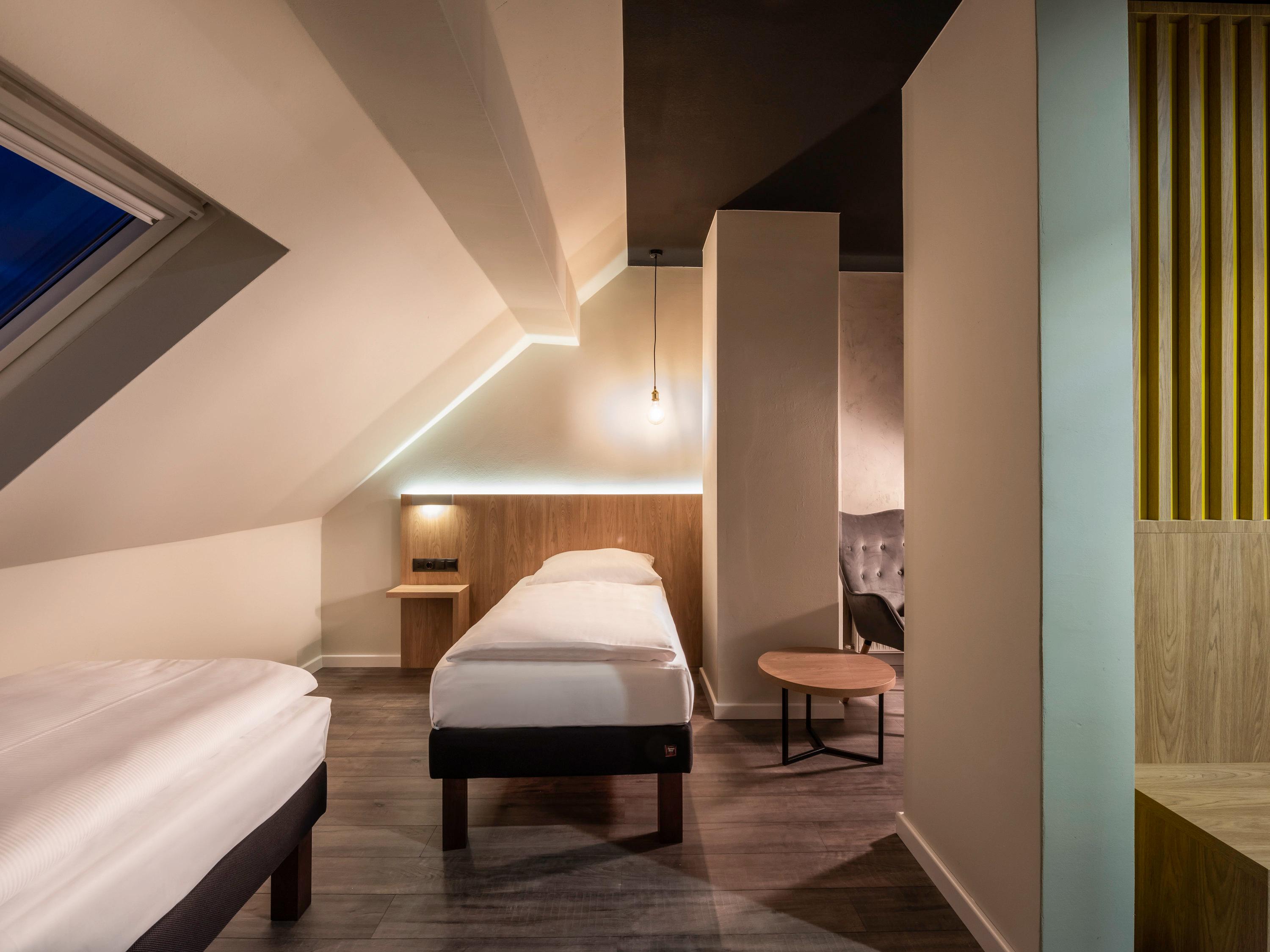 Triple with Double Bed