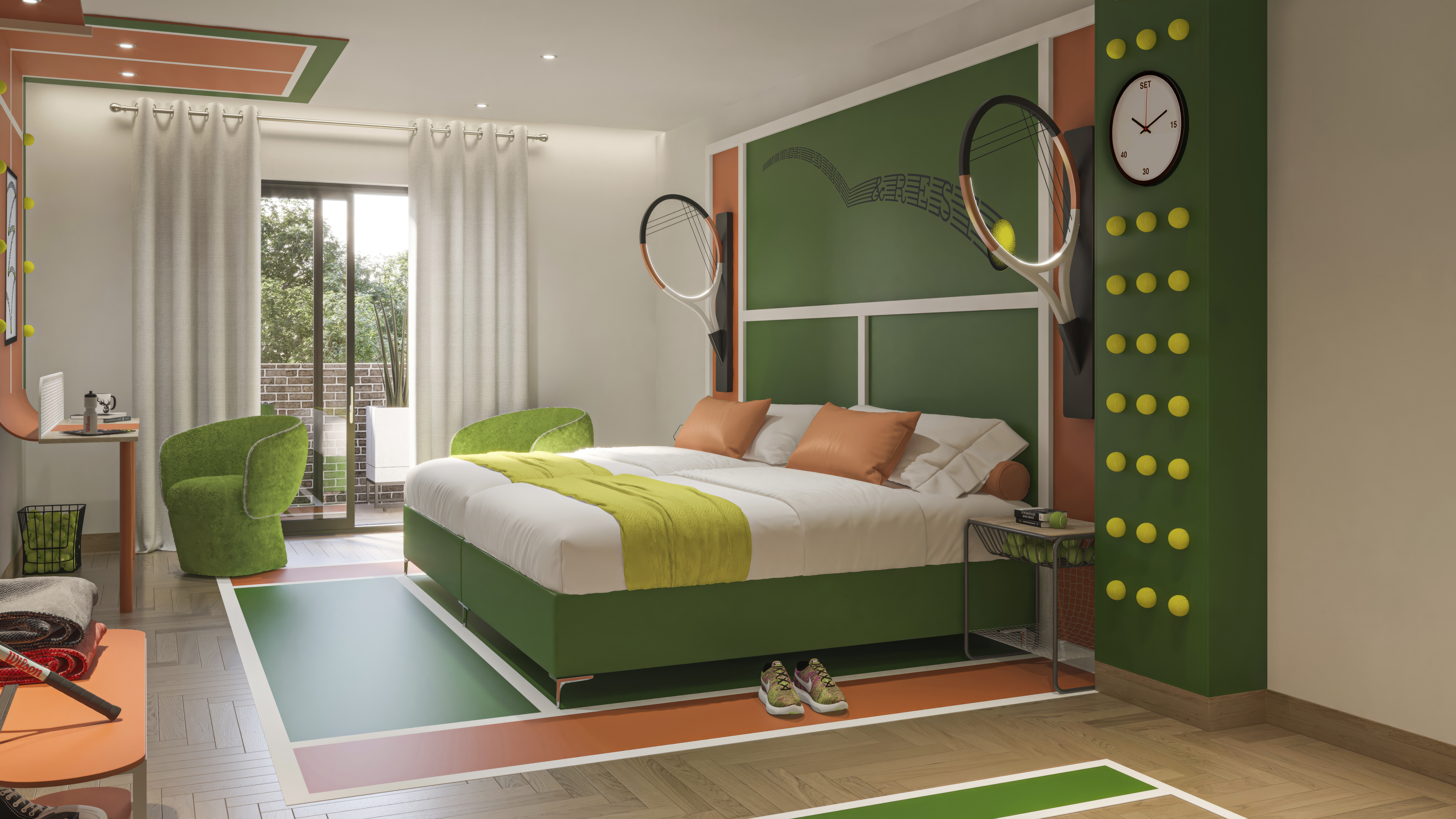 Double or Twin with Balcony