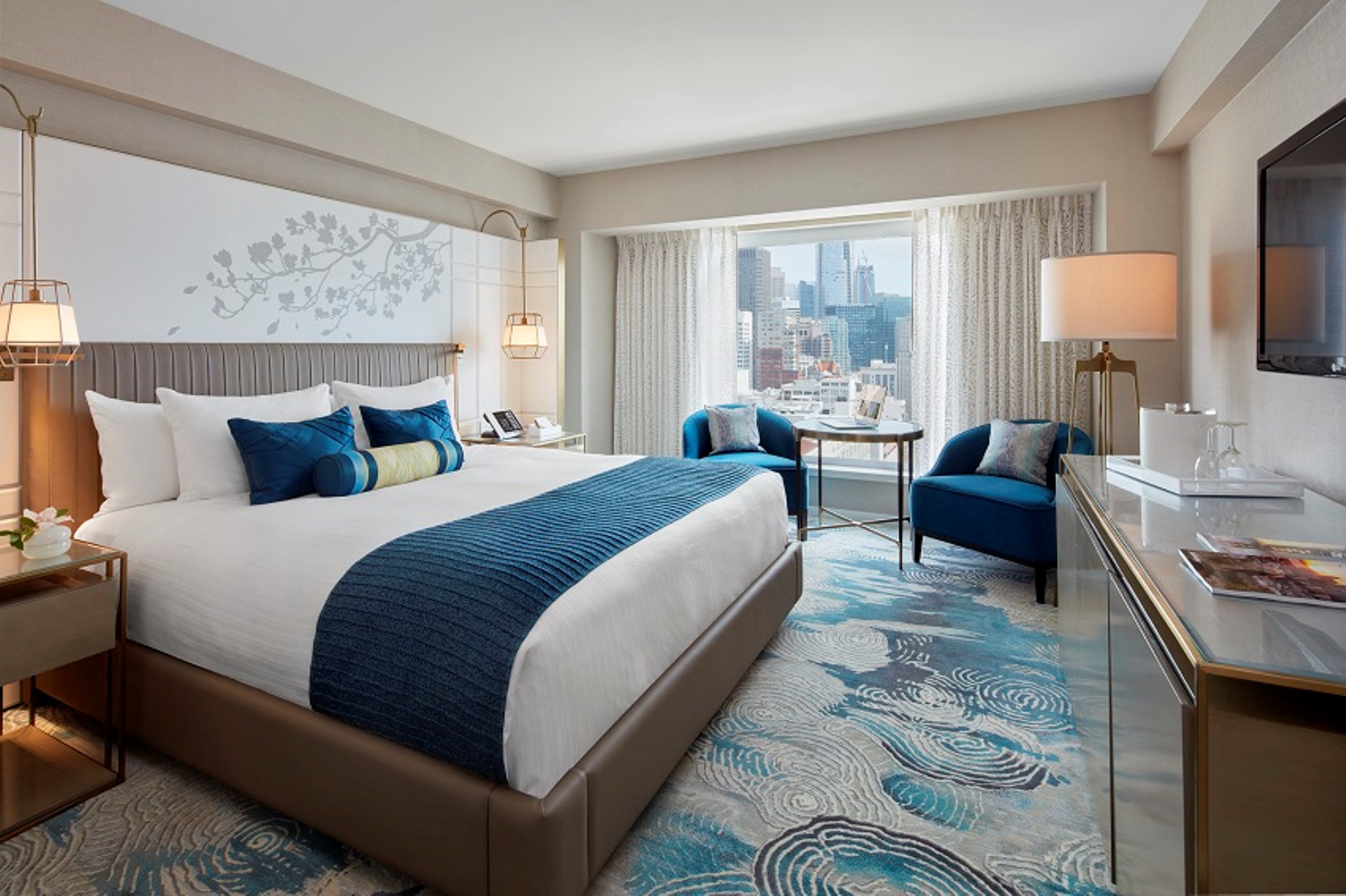 Double Guest Room King Bed