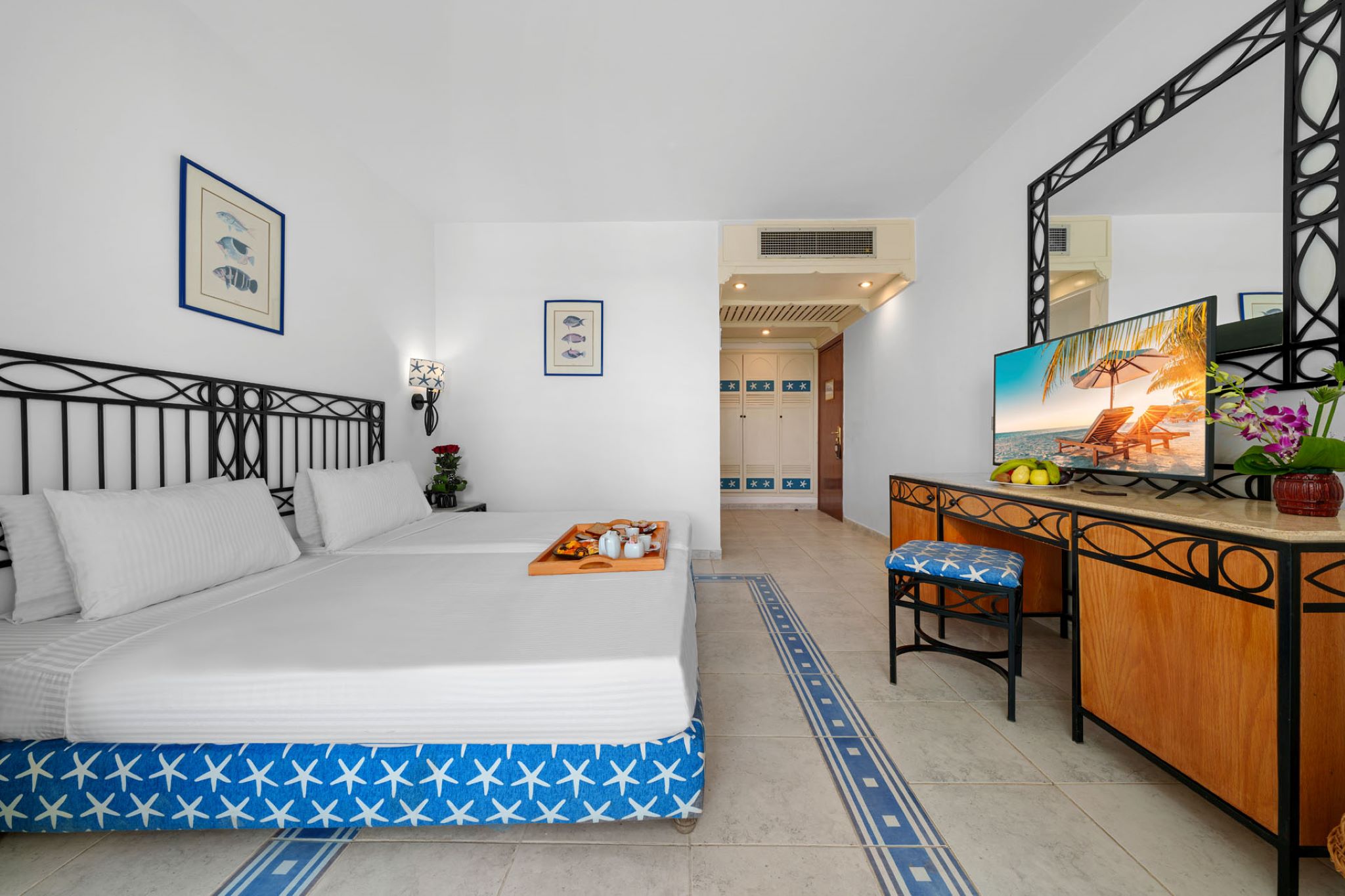 Double or Twin Beach Front