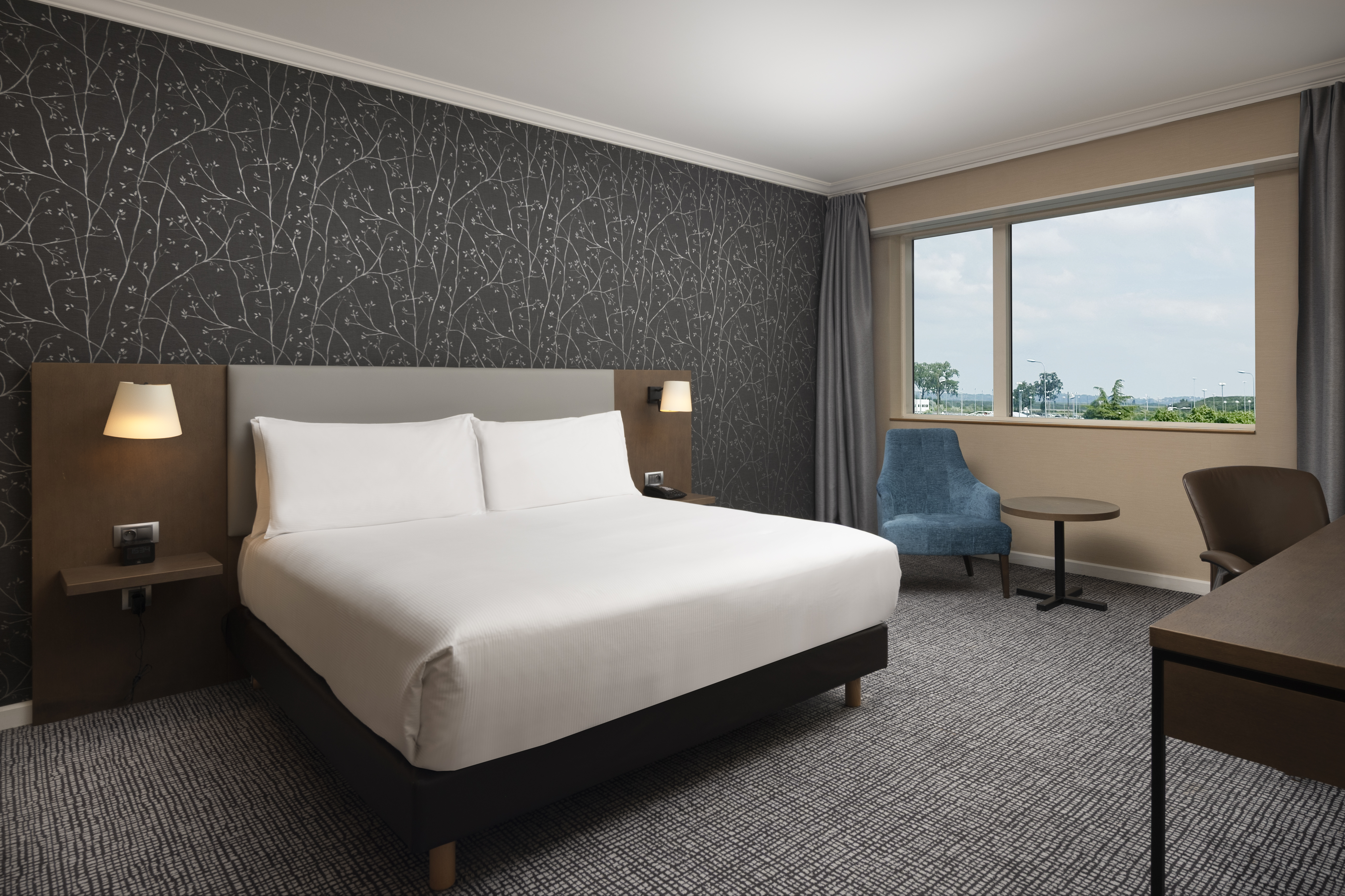 Double Guest Room King Bed