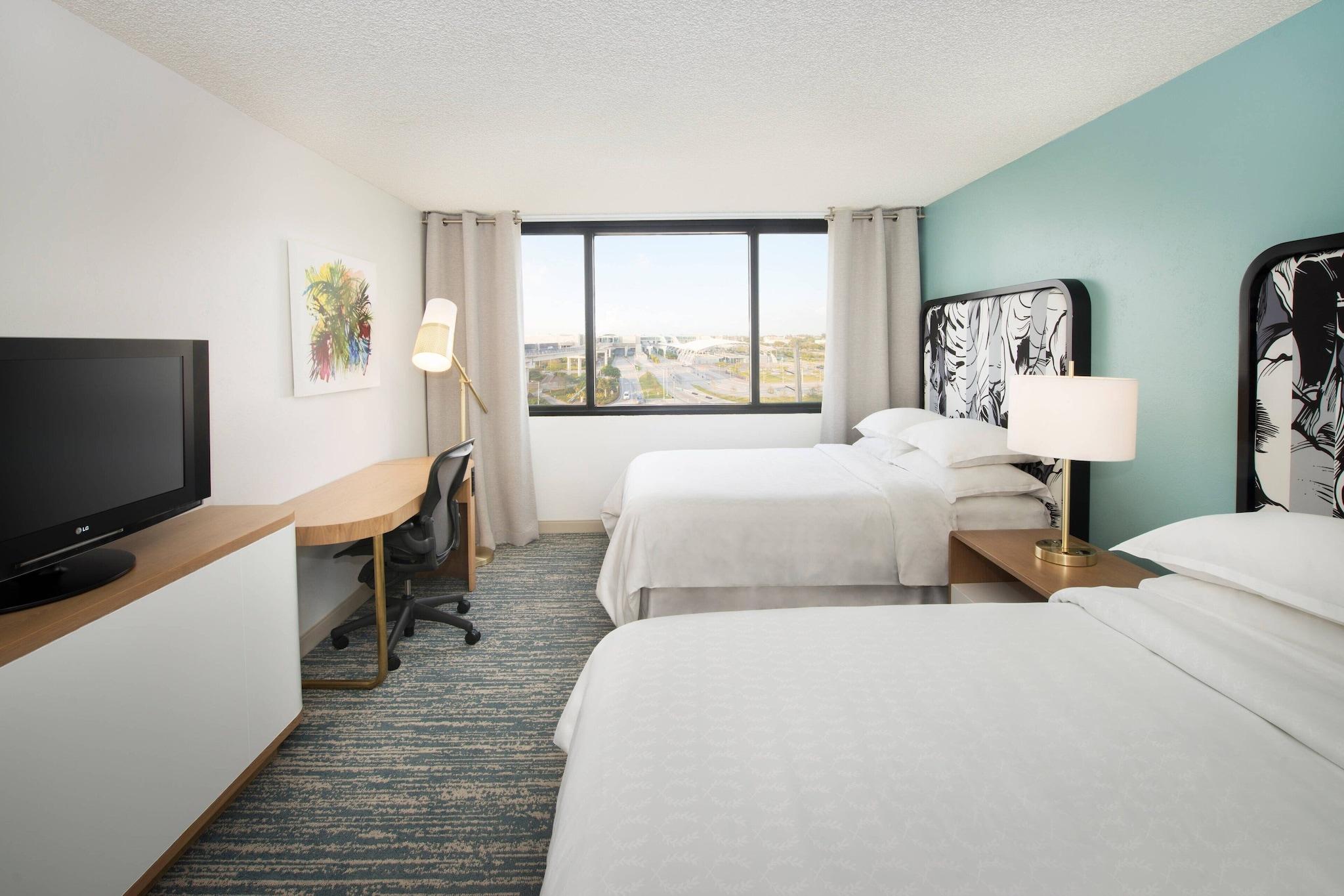 Quadruple Accessible-two Queen Beds