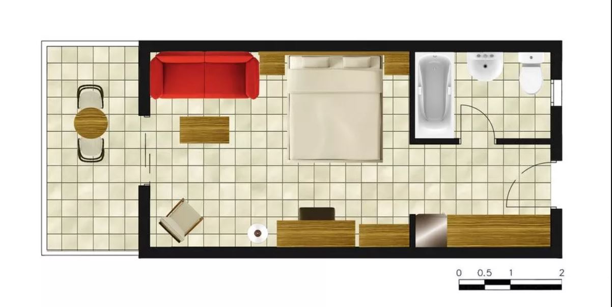 Double or Twin Garden View