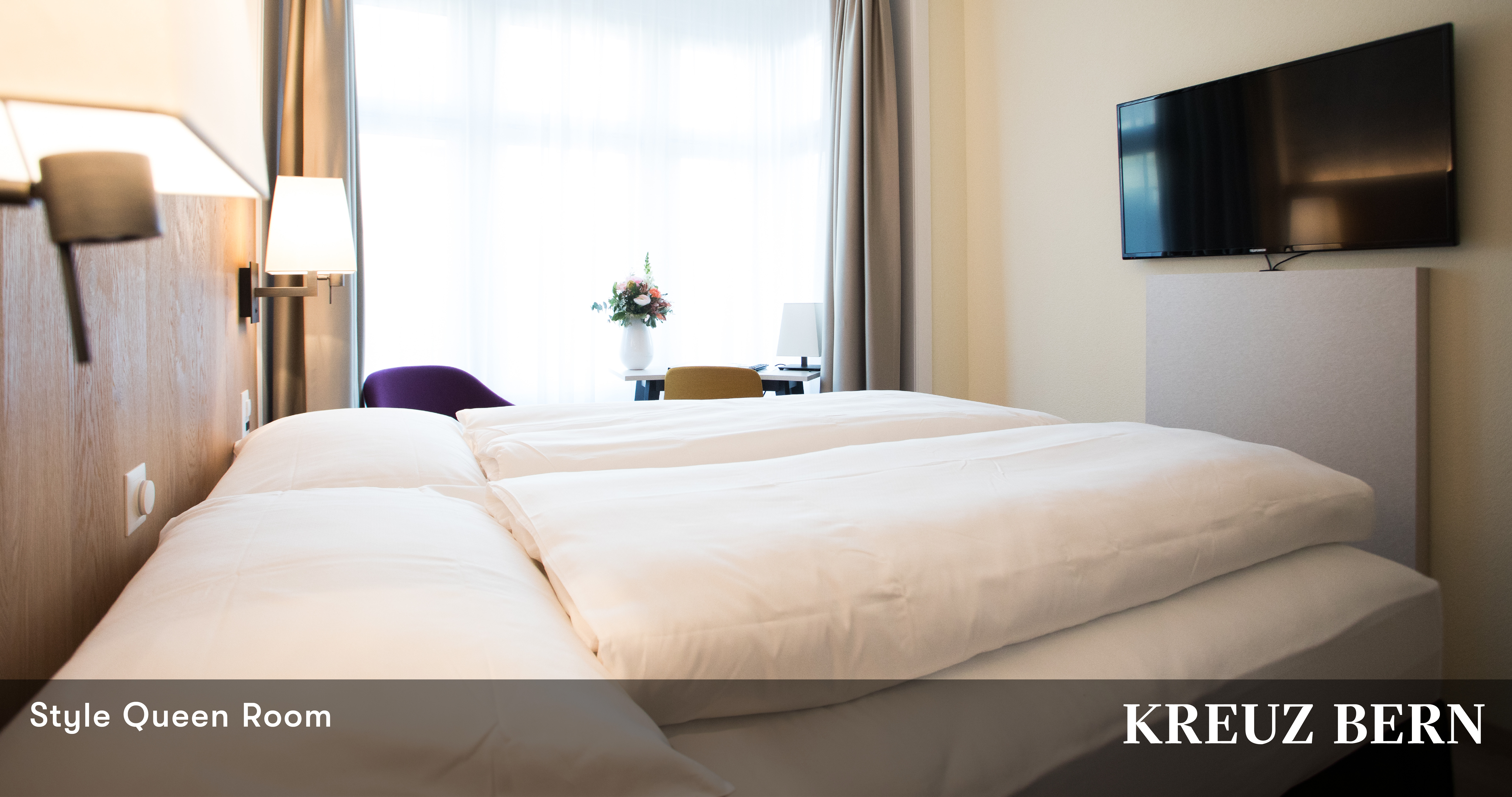 Double Queen Size Bed