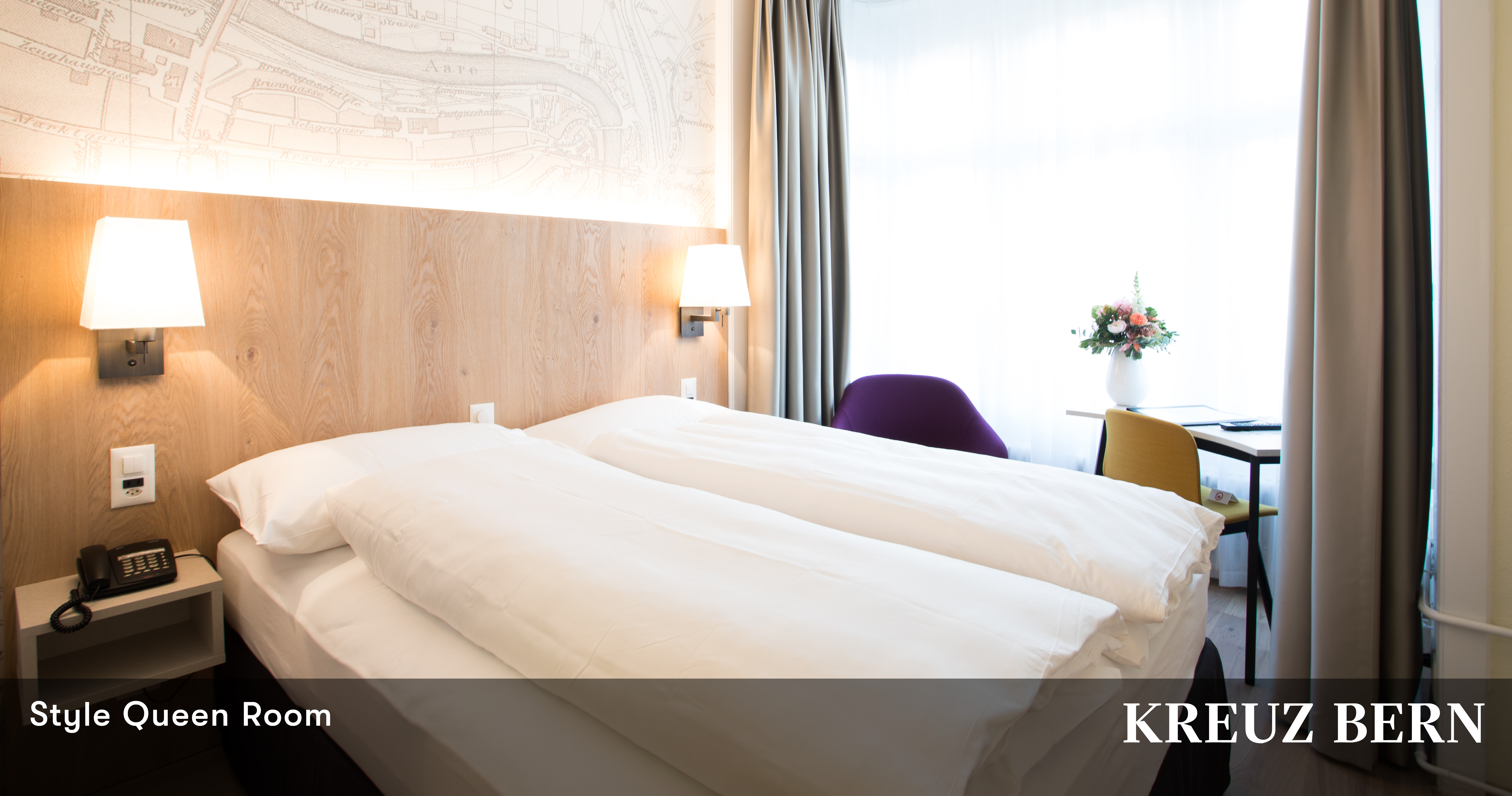 Double Queen Size Bed