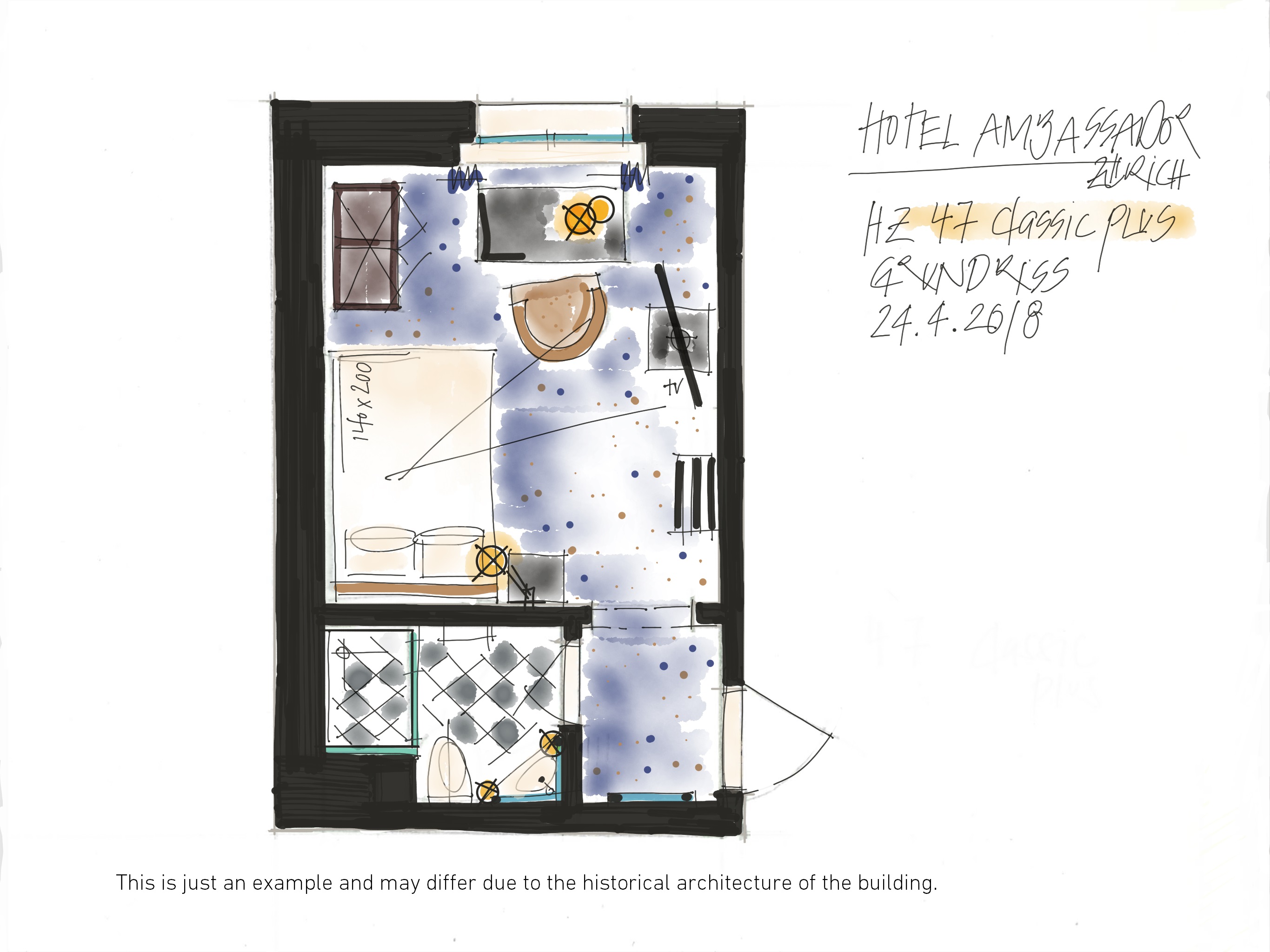Double Classic Queen Bed