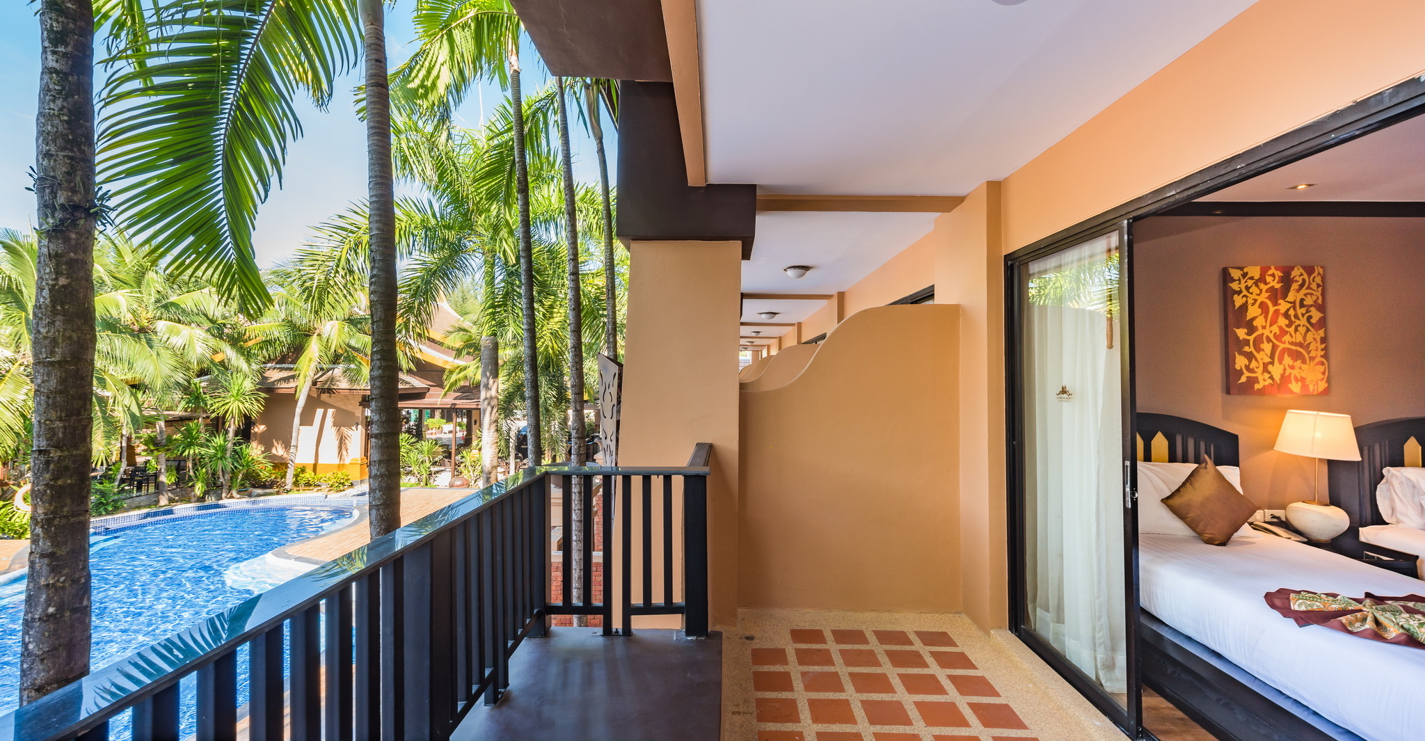 Double or Twin Deluxe Pool View