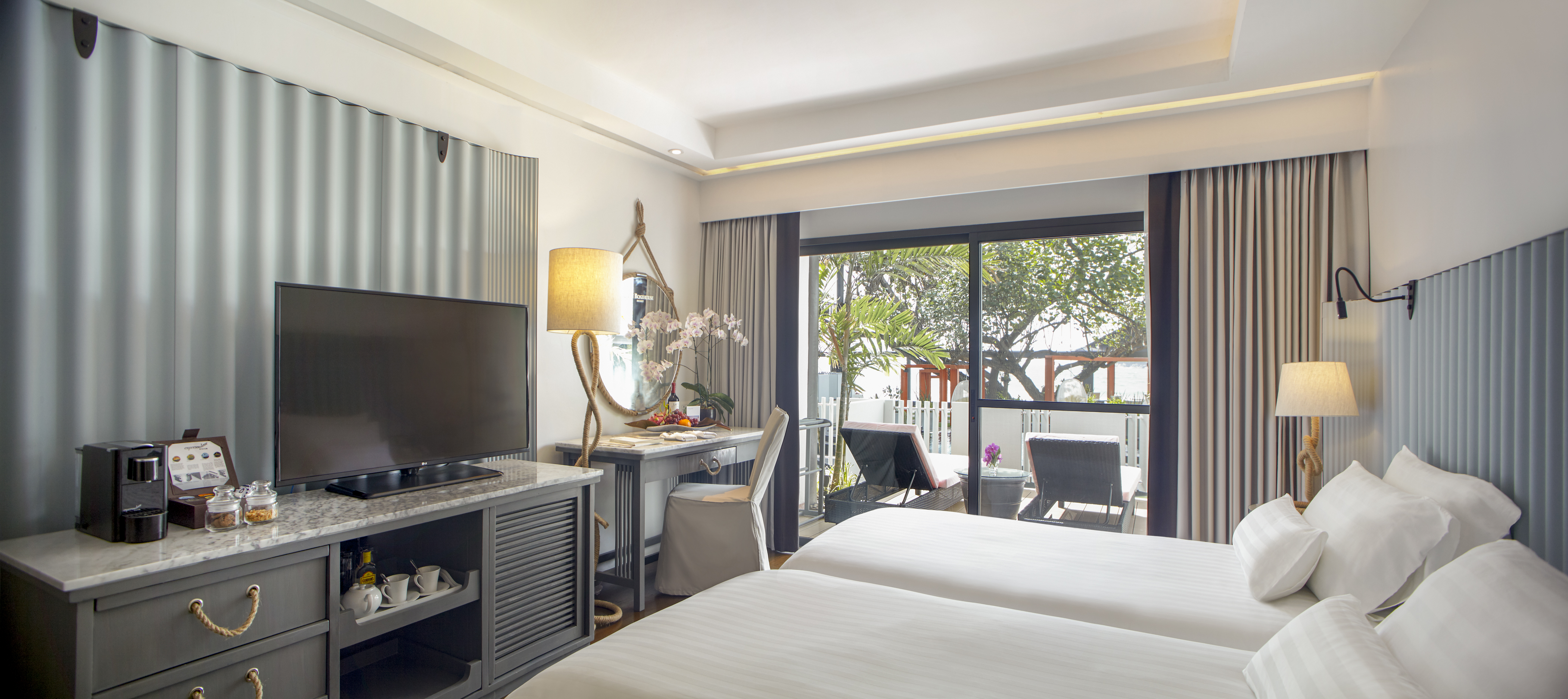 Double or Twin Beach Front