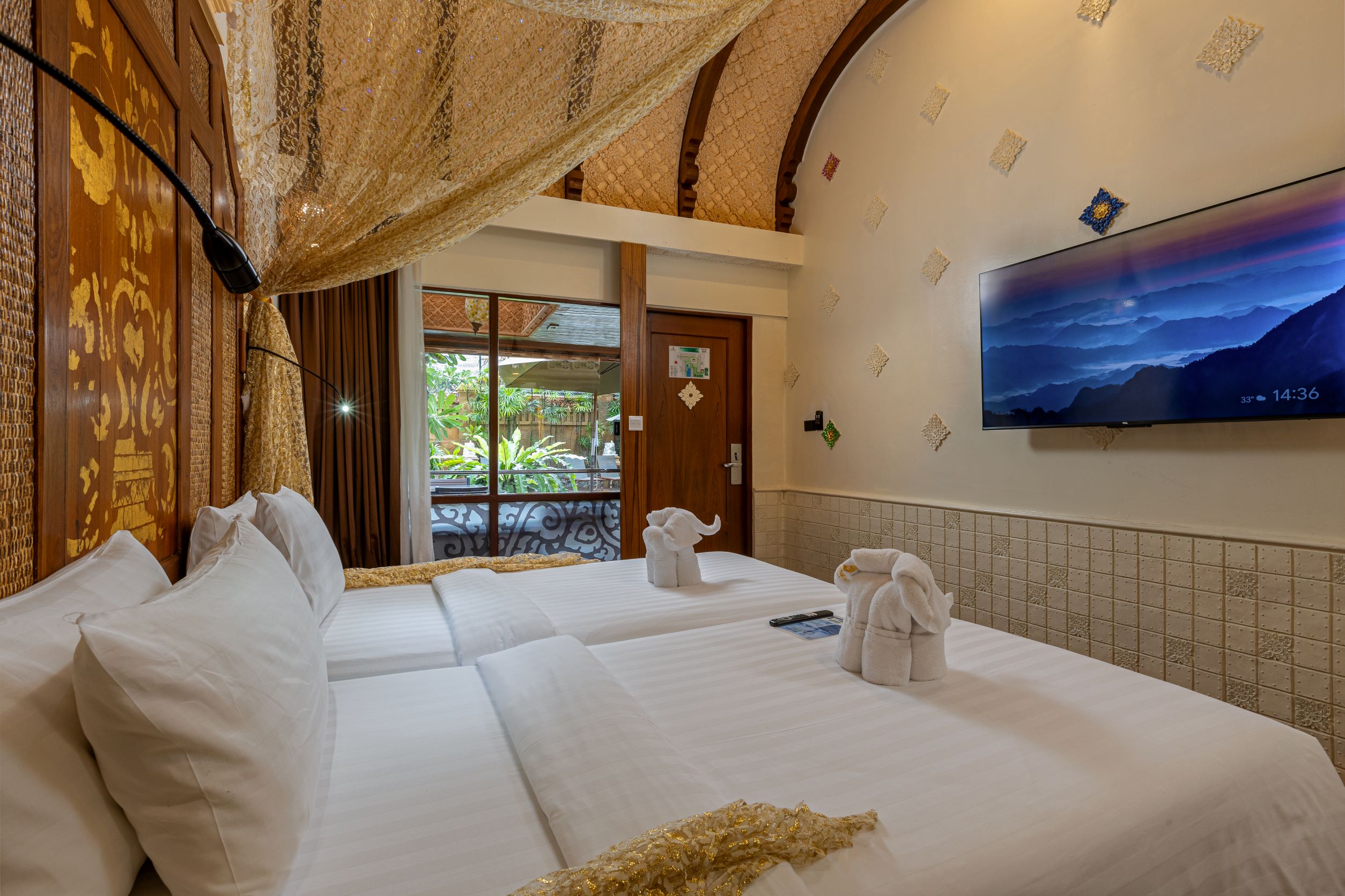 Double or Twin Deluxe Garden View