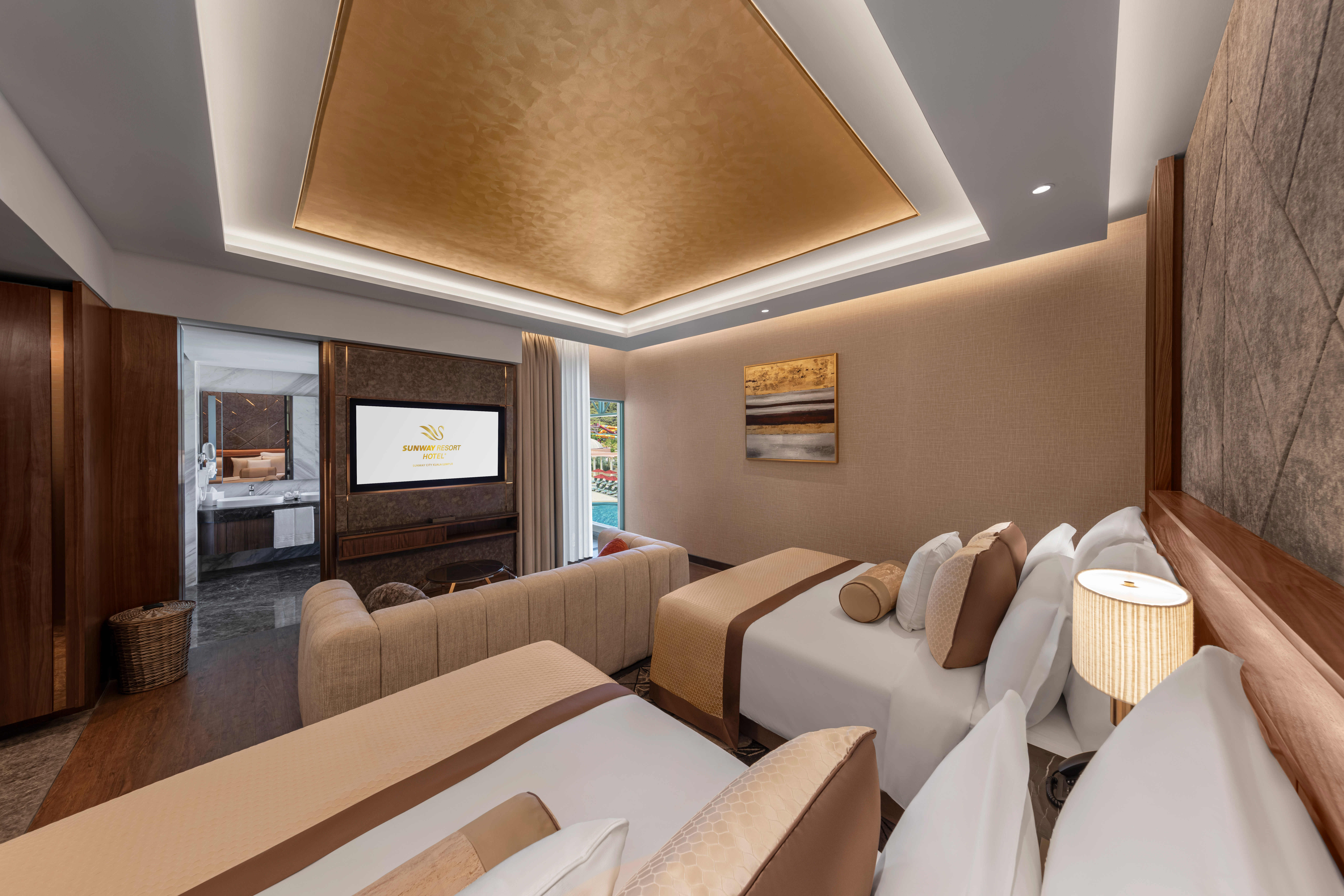 Family Room with Terrace