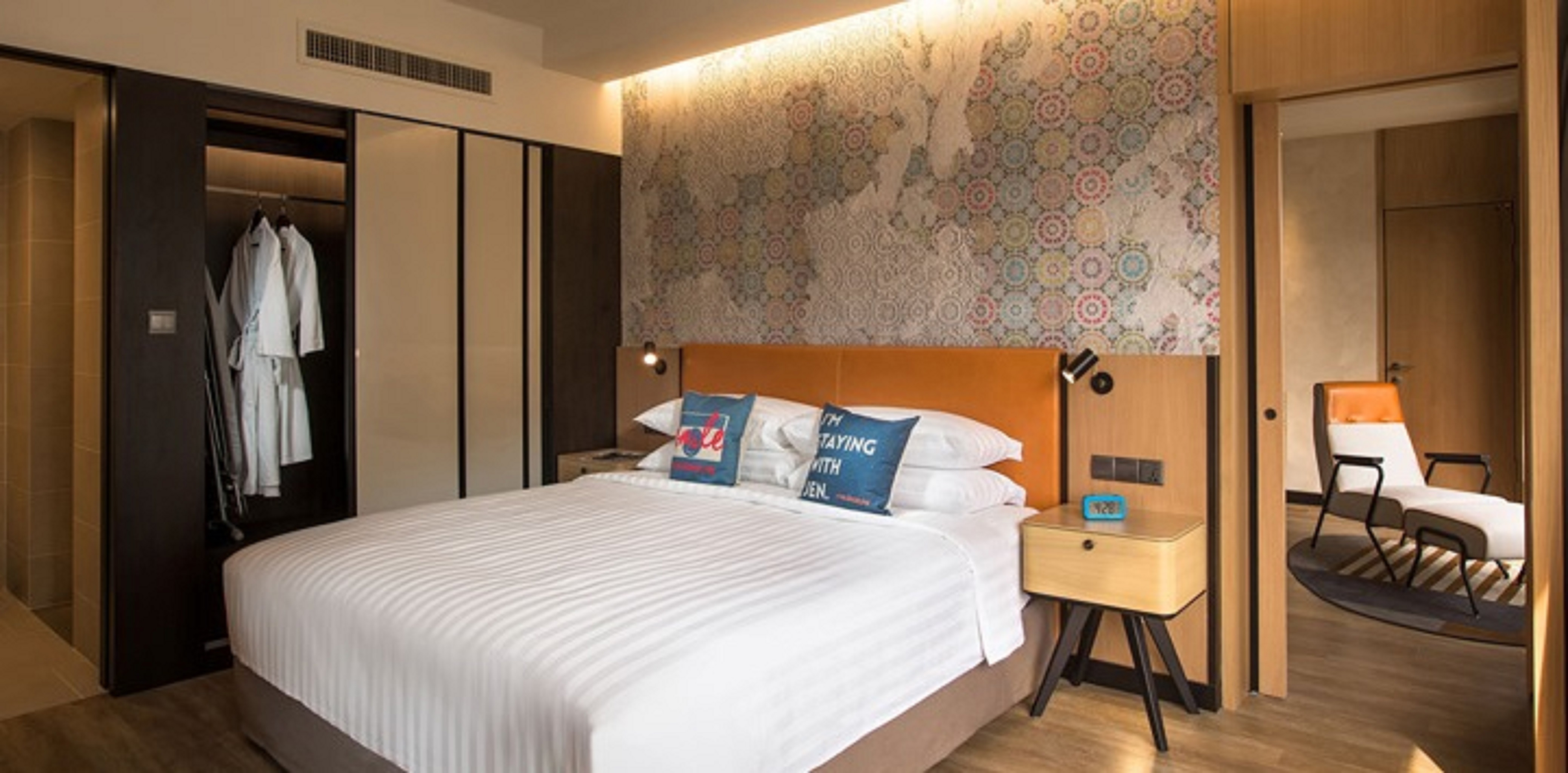 Family Room King Size Bed