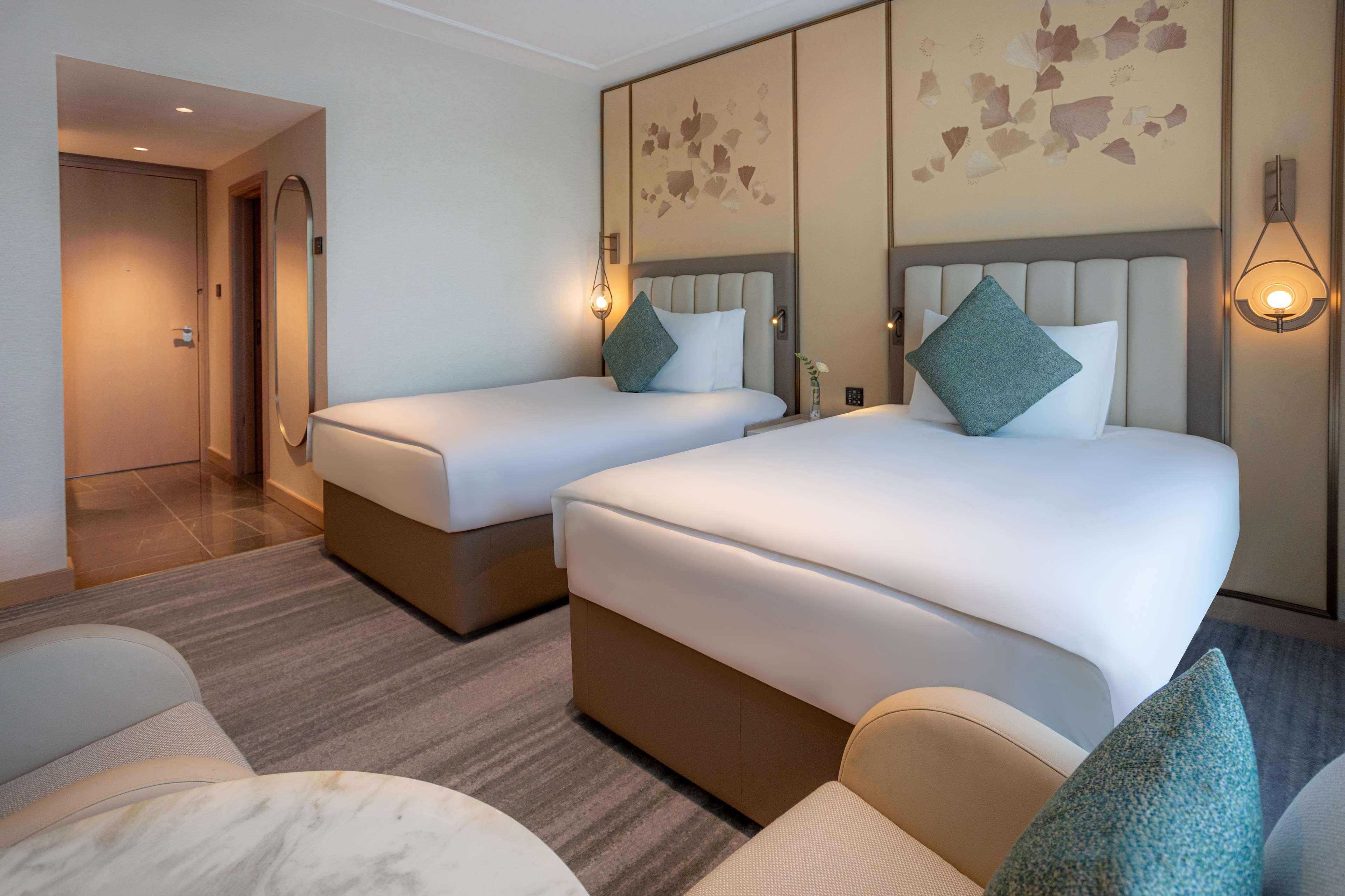 Double or Twin City View Two Double Beds