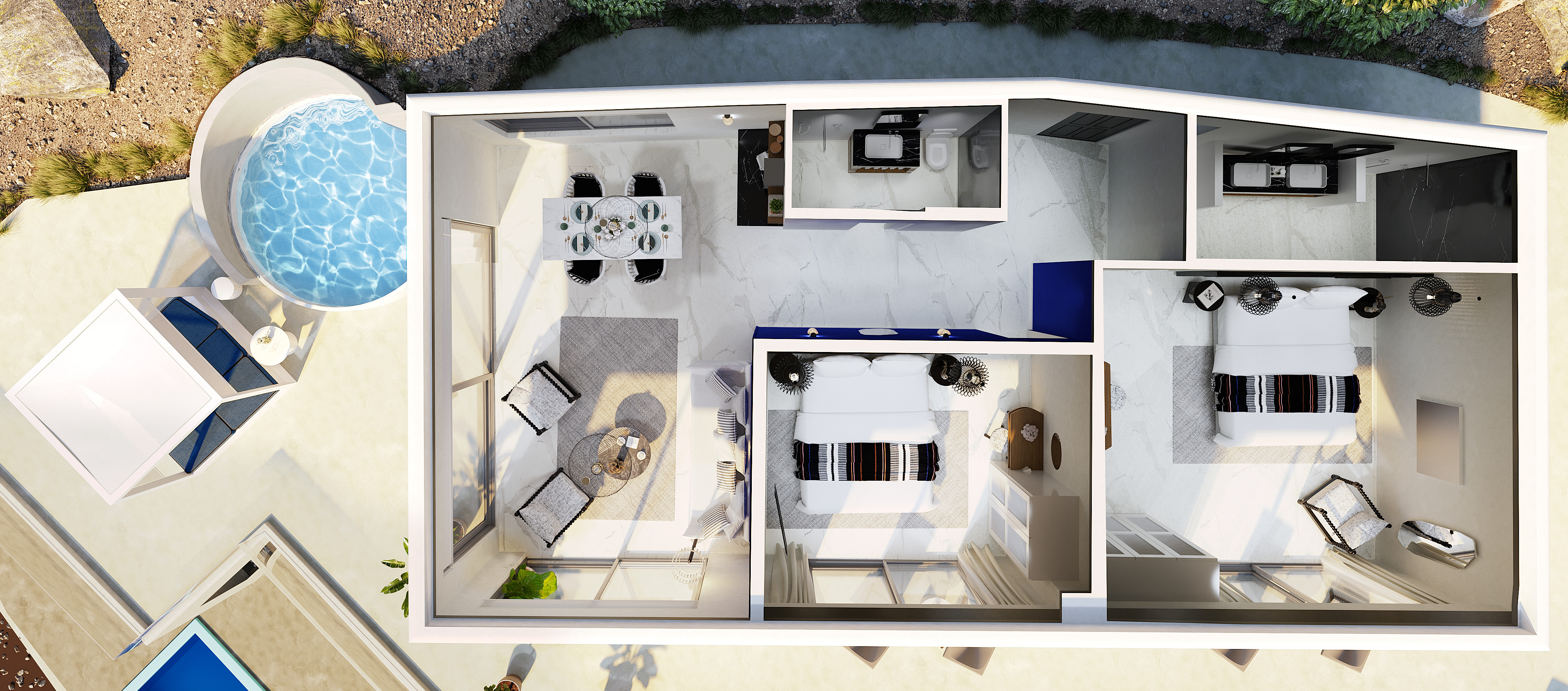 Villa Two Bedrooms with Private Pool