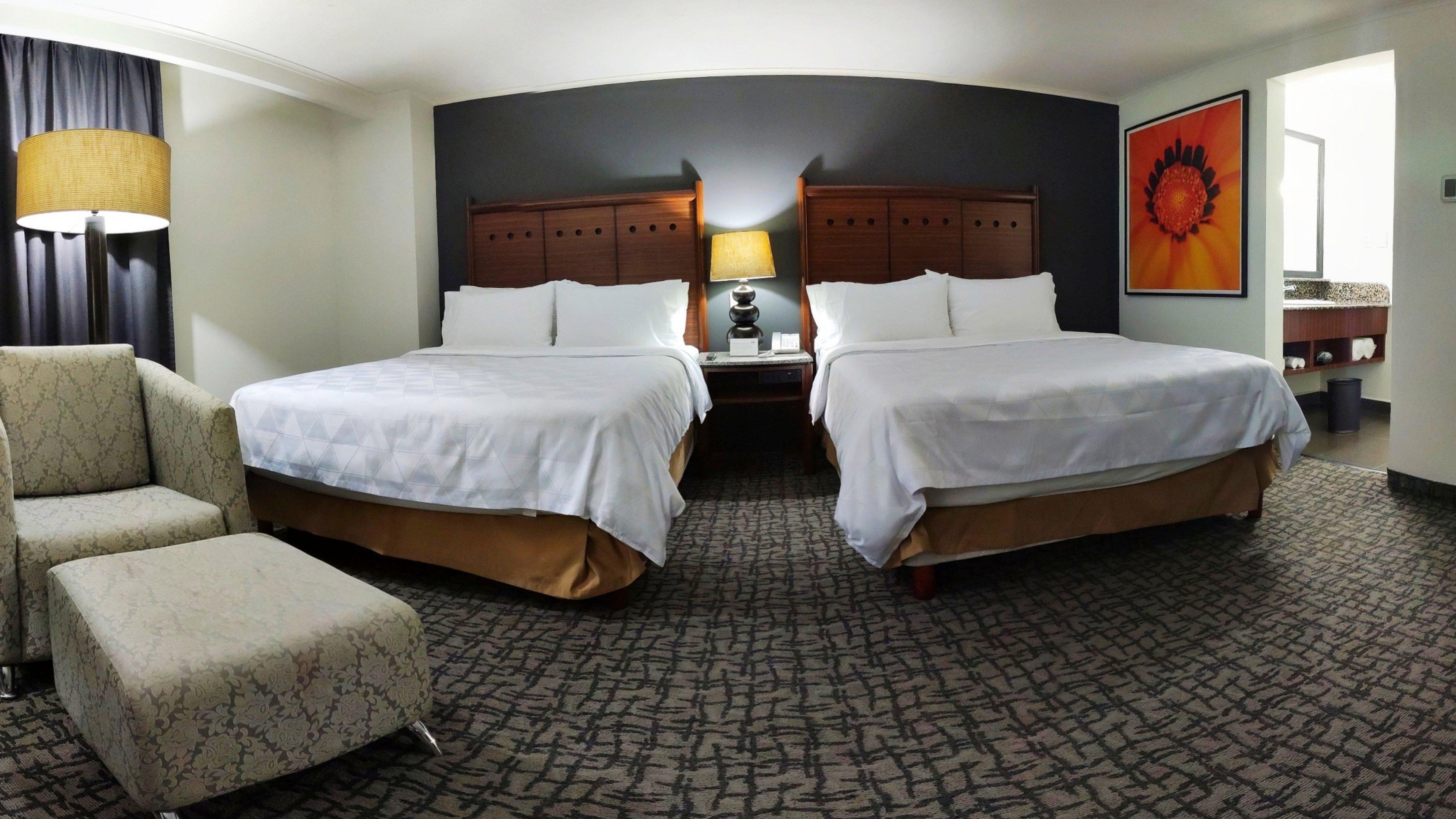 Double Two Queen Beds