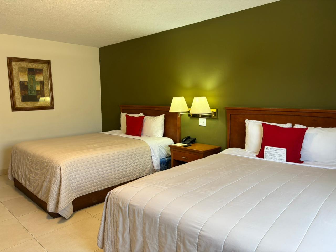 Double Two Queen Beds