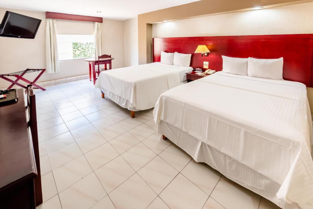 Double Two Double Beds