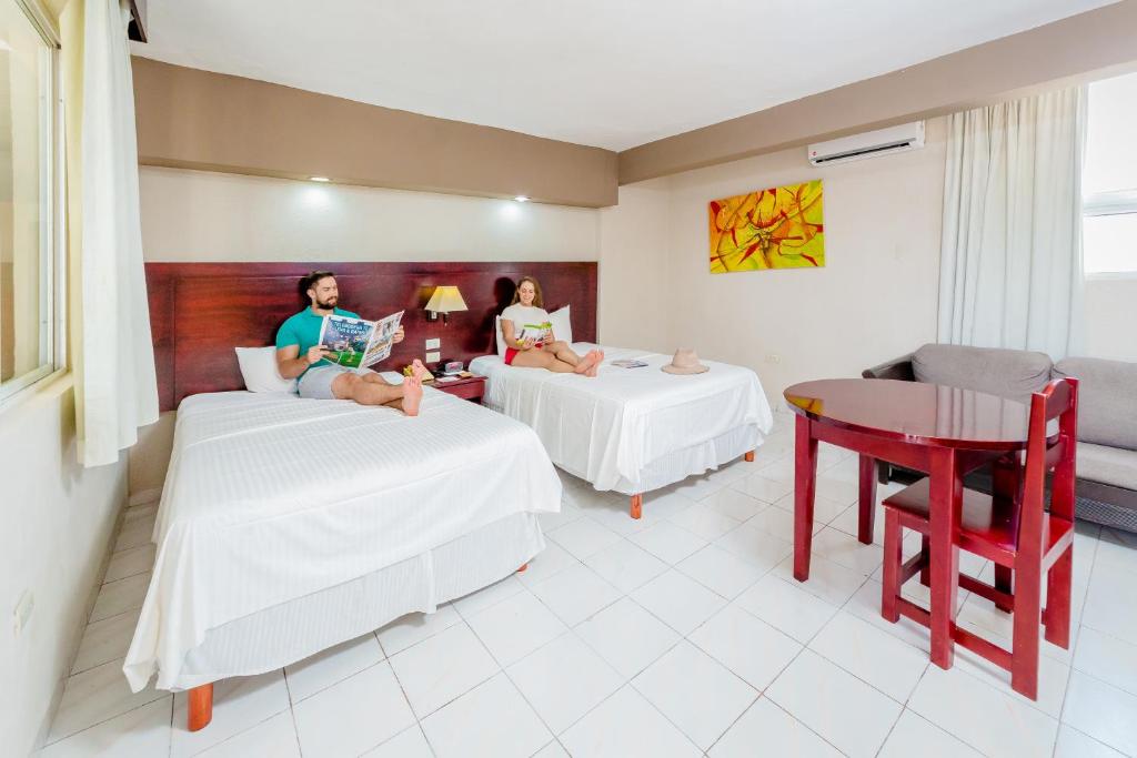 Junior Suite Two Double Beds