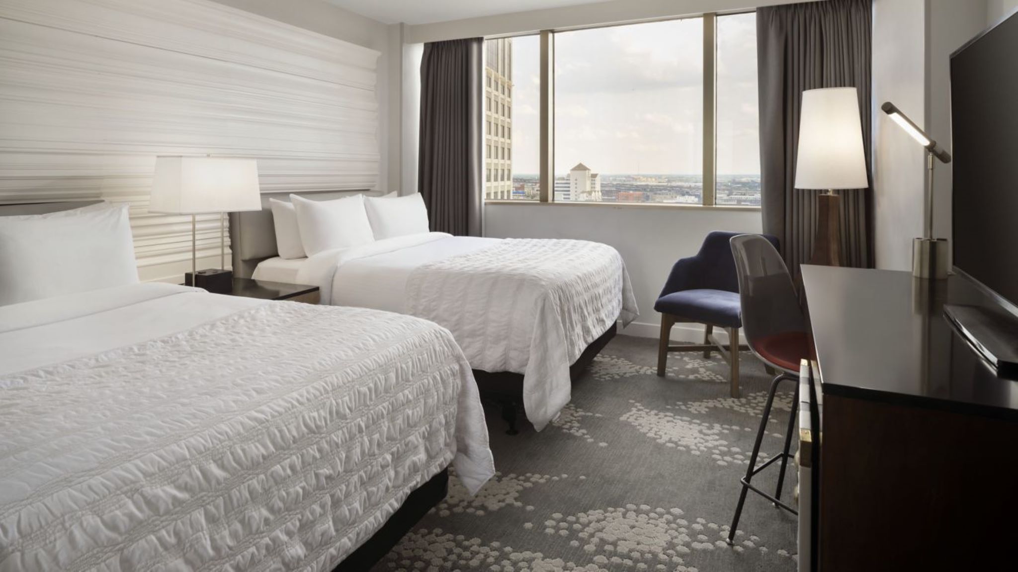 Double Two Queen Beds