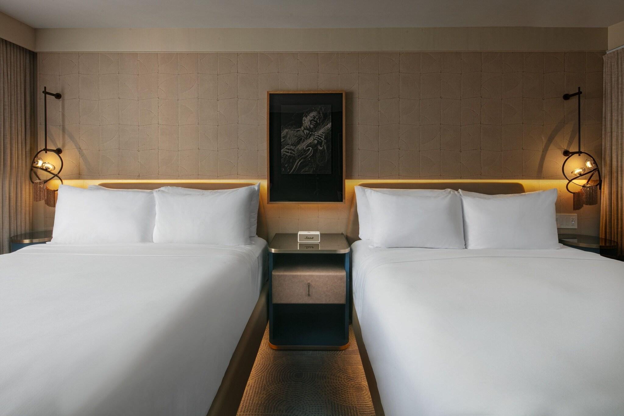 Quadruple Two Queen Beds