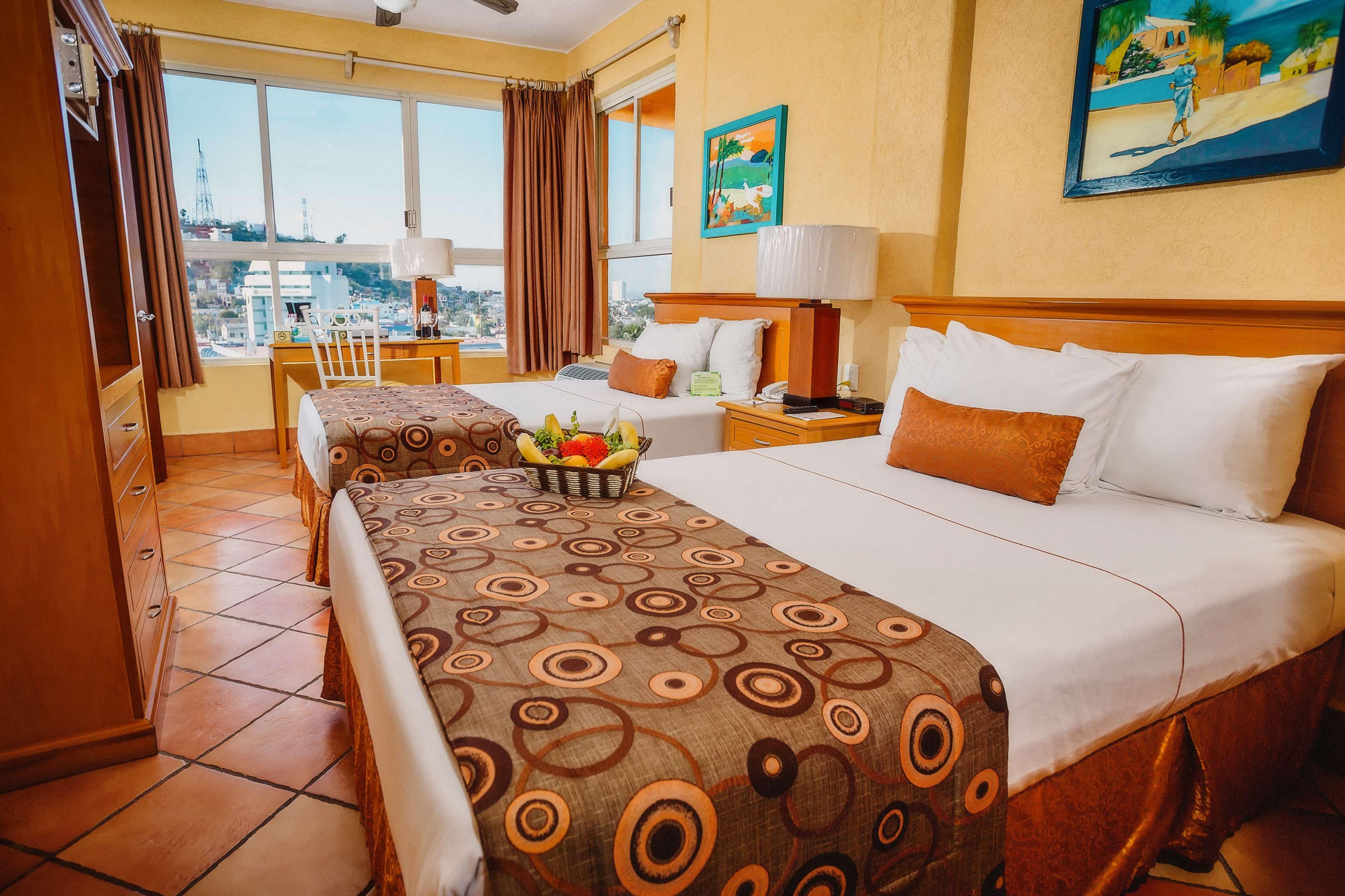 Double Two Double Beds