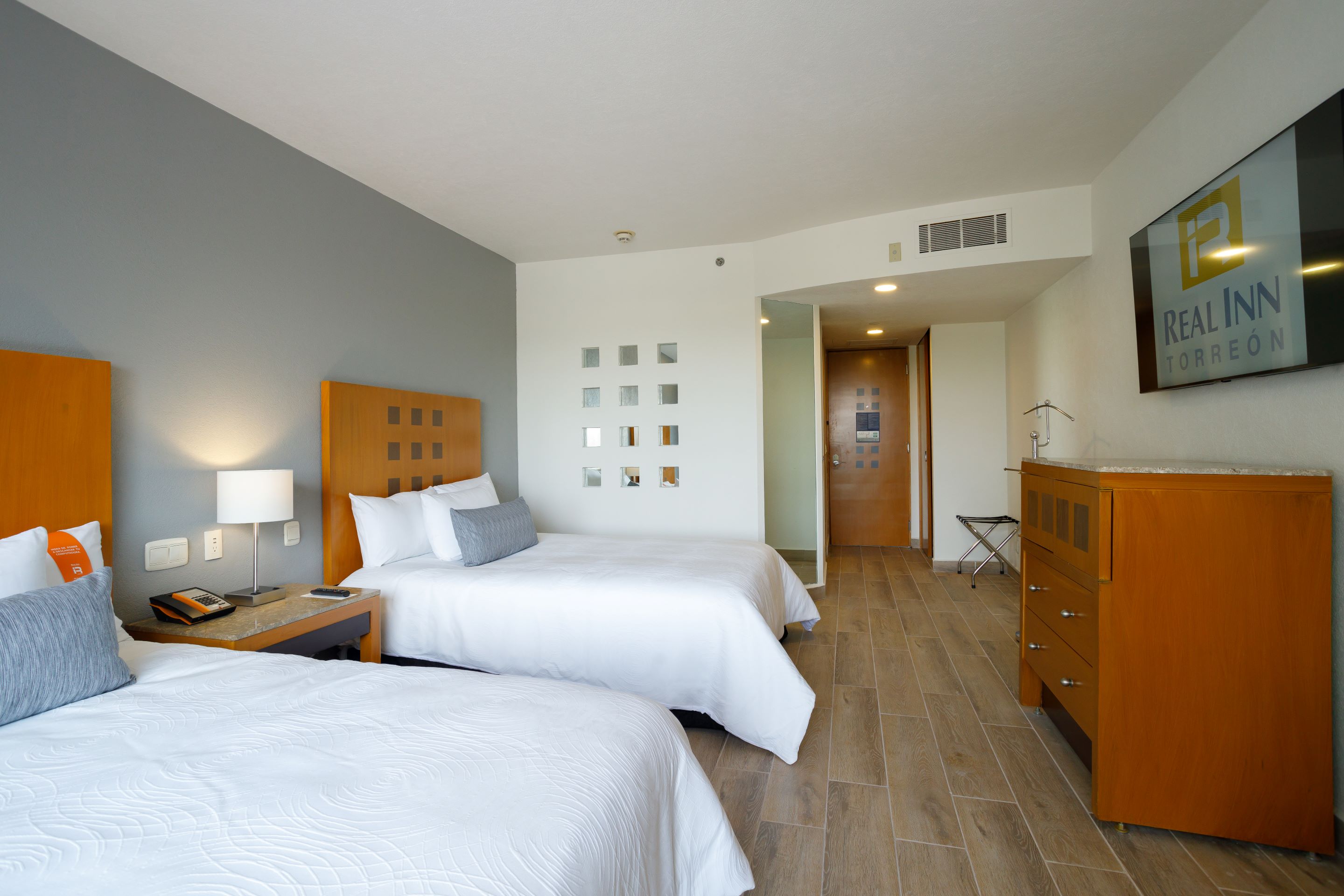 Double Two Double Beds