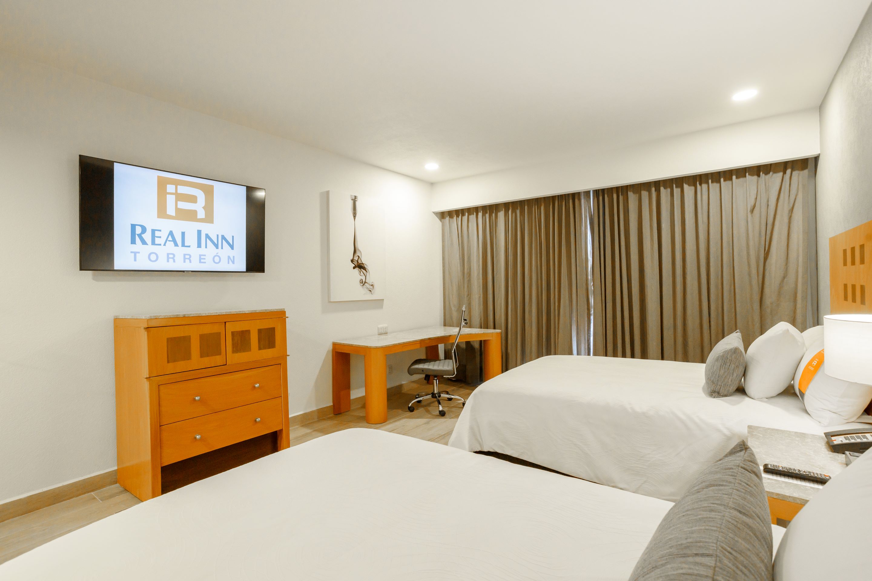 Double Two Double Beds