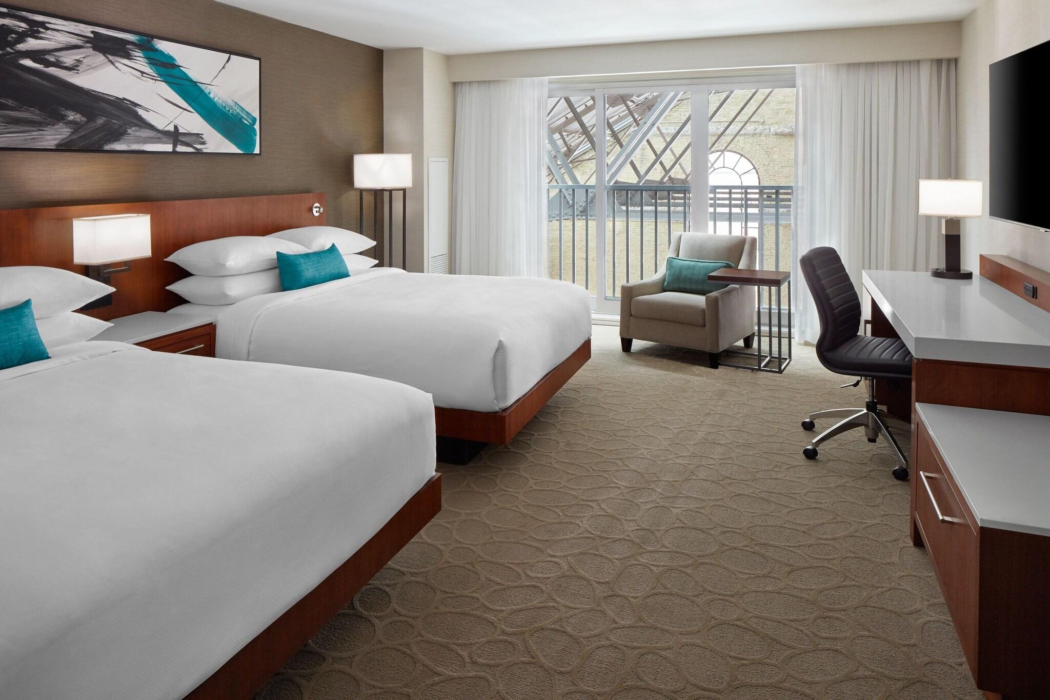 Double Two Queen Beds