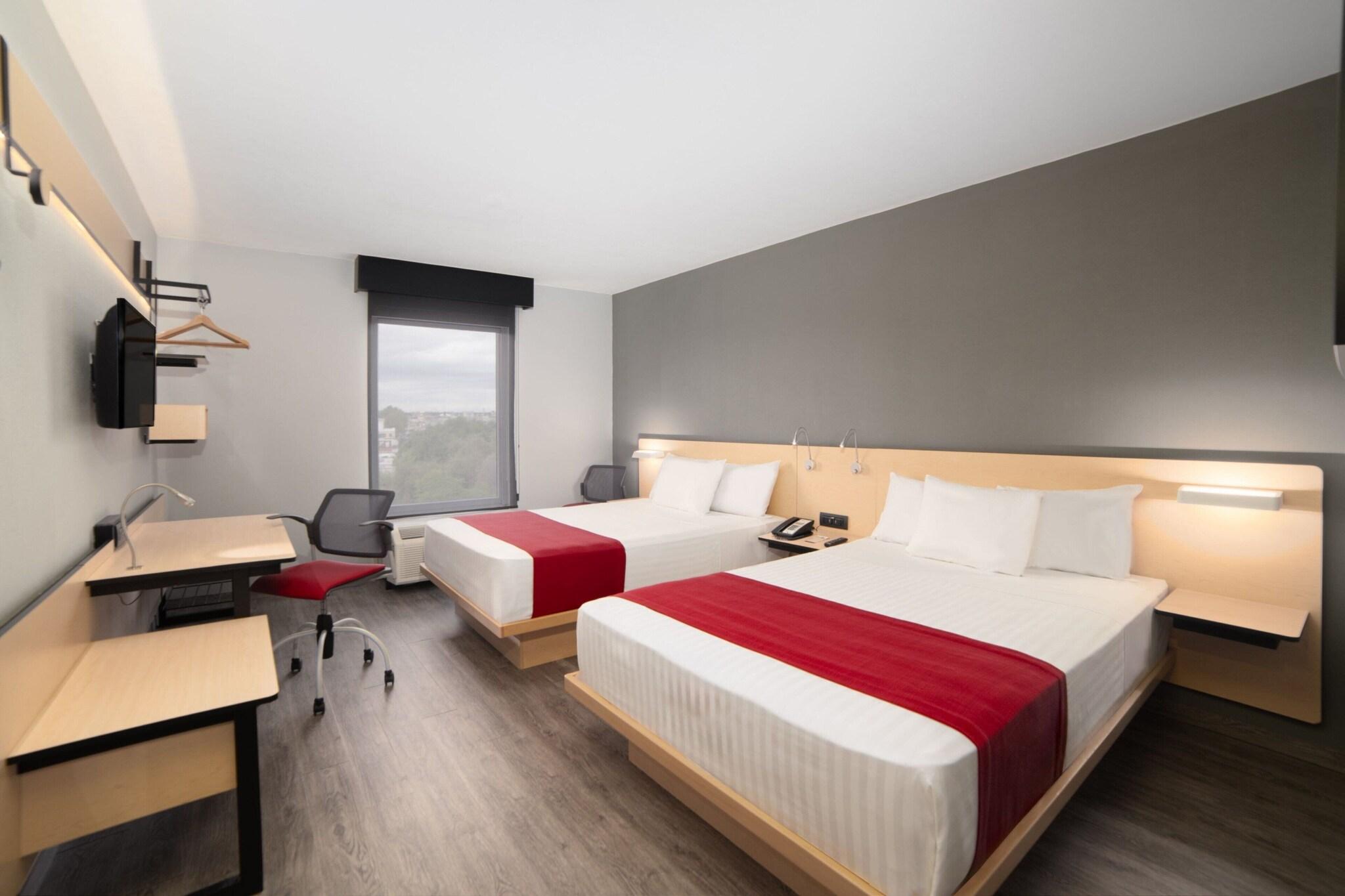 Double Two Double Beds