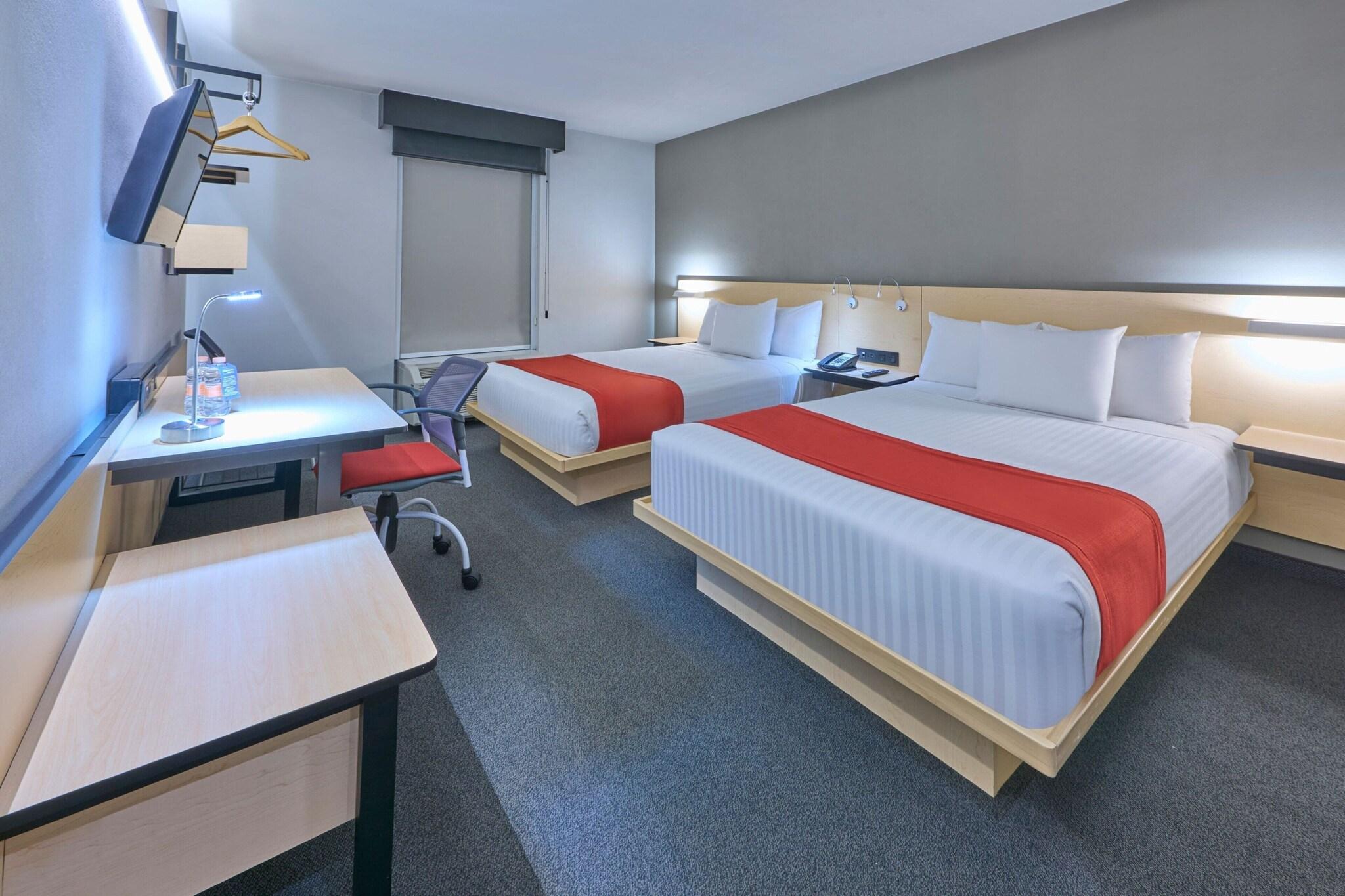 Quadruple Two Double Beds