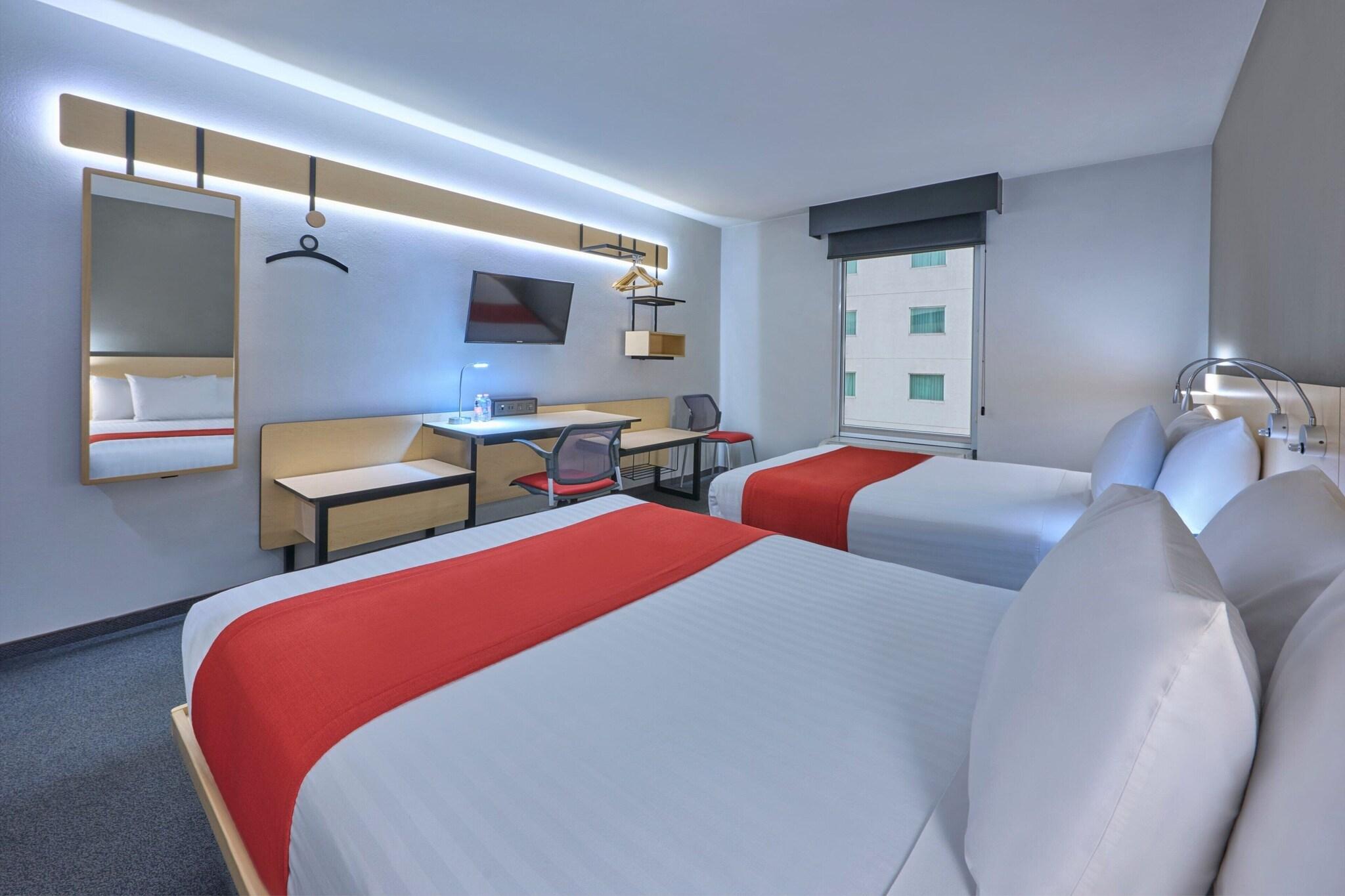 Quadruple Two Double Beds