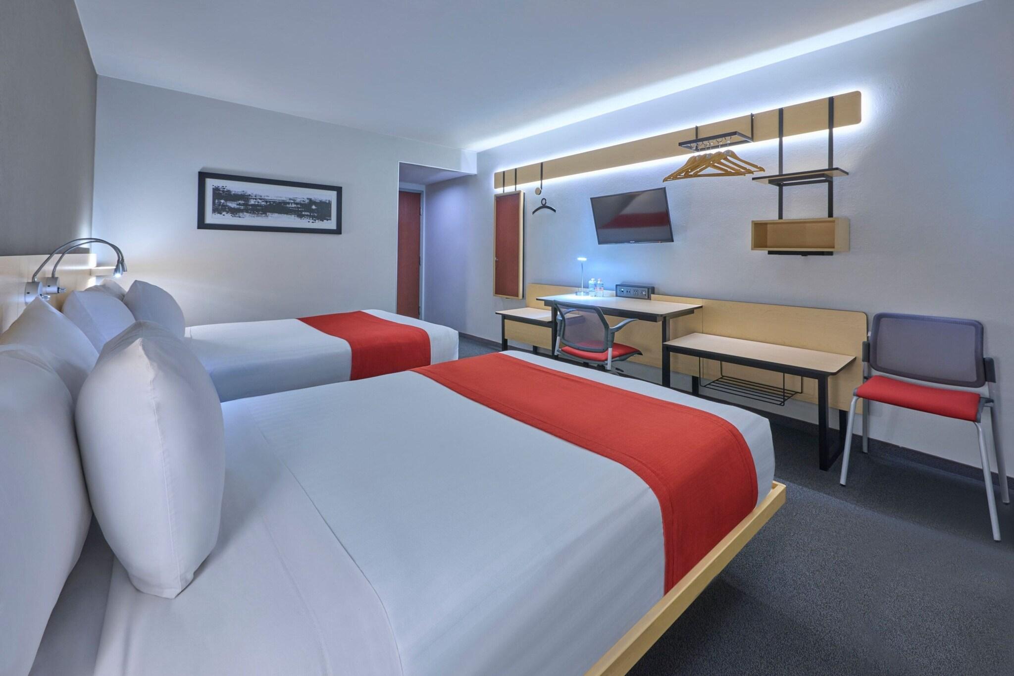Quadruple Two Double Beds