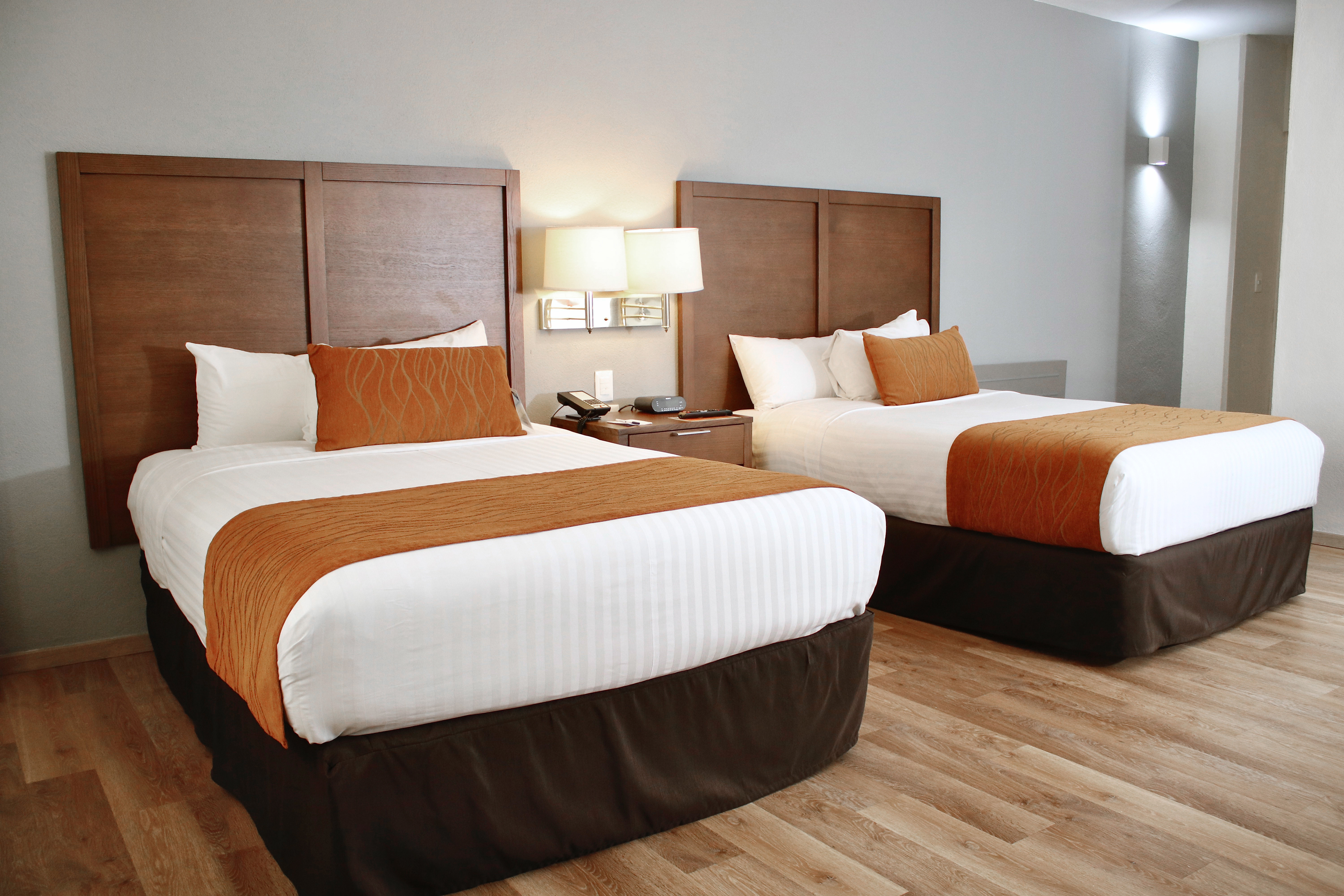 Double Two Double Beds