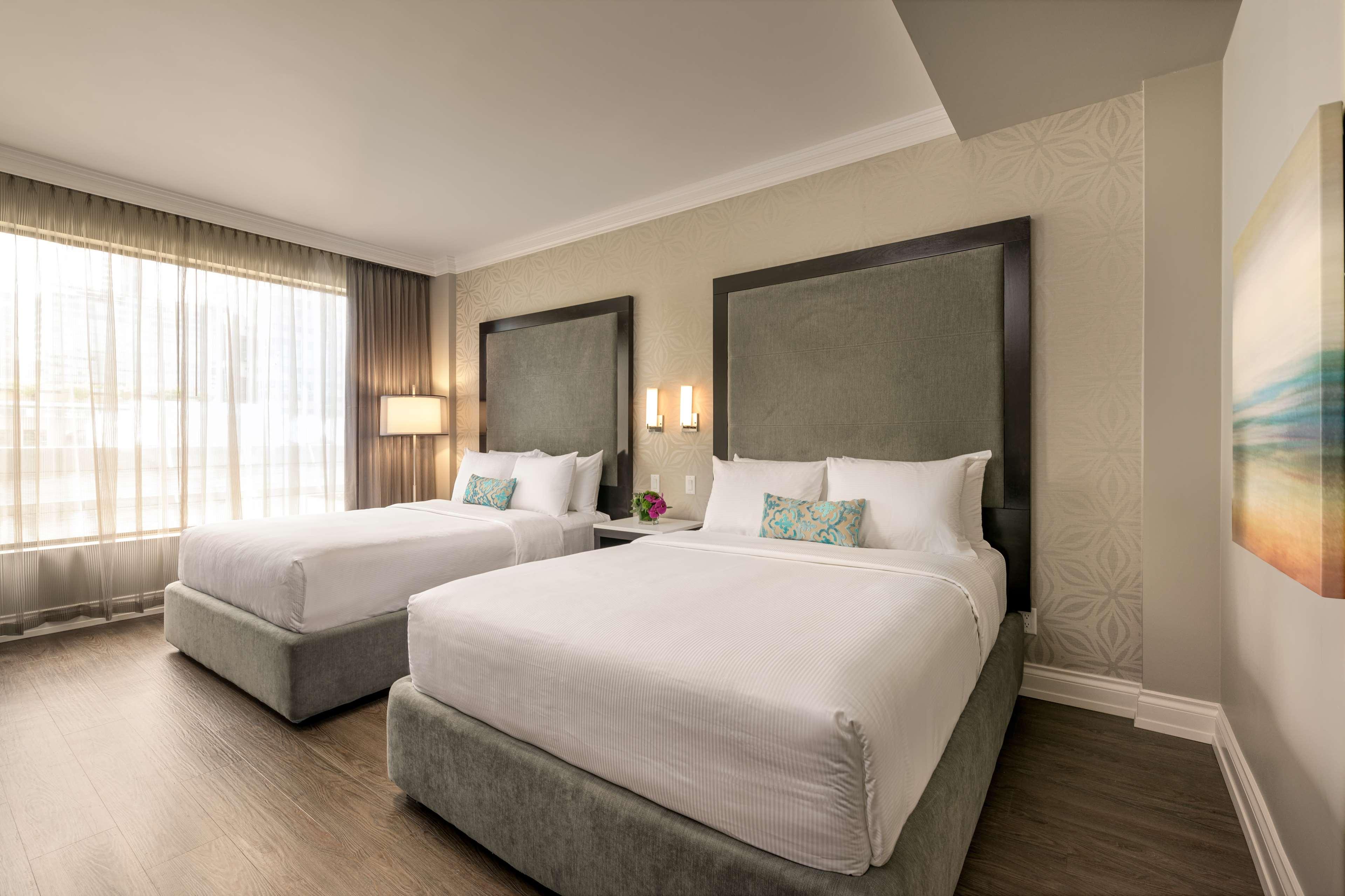 Quadruple Two Queen Beds