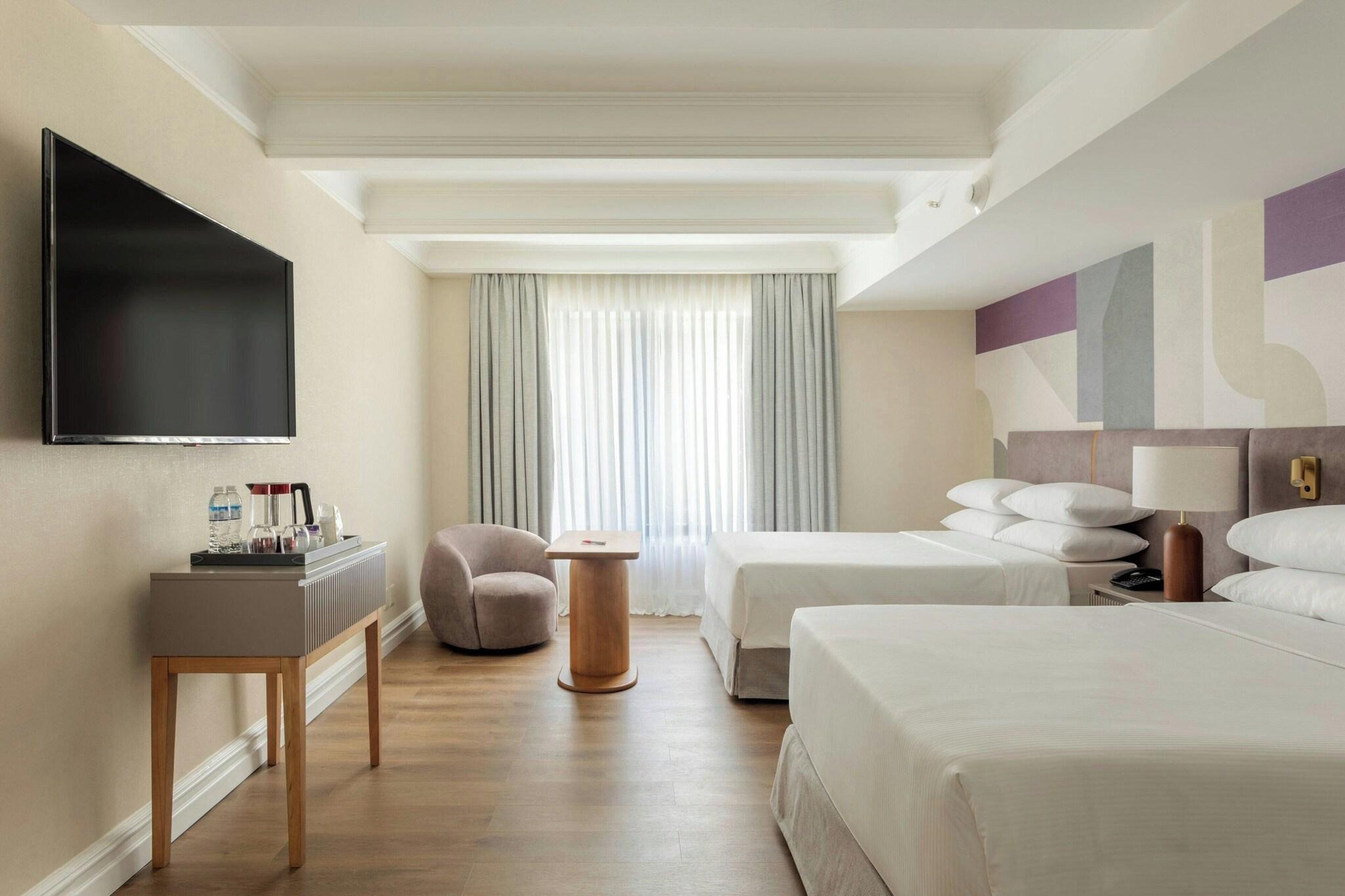 Quadruple Classic Two Double Beds