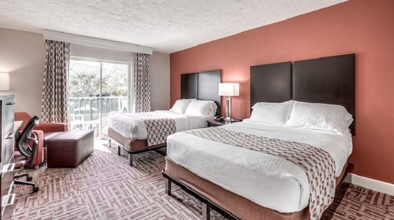 Double Two Double Beds