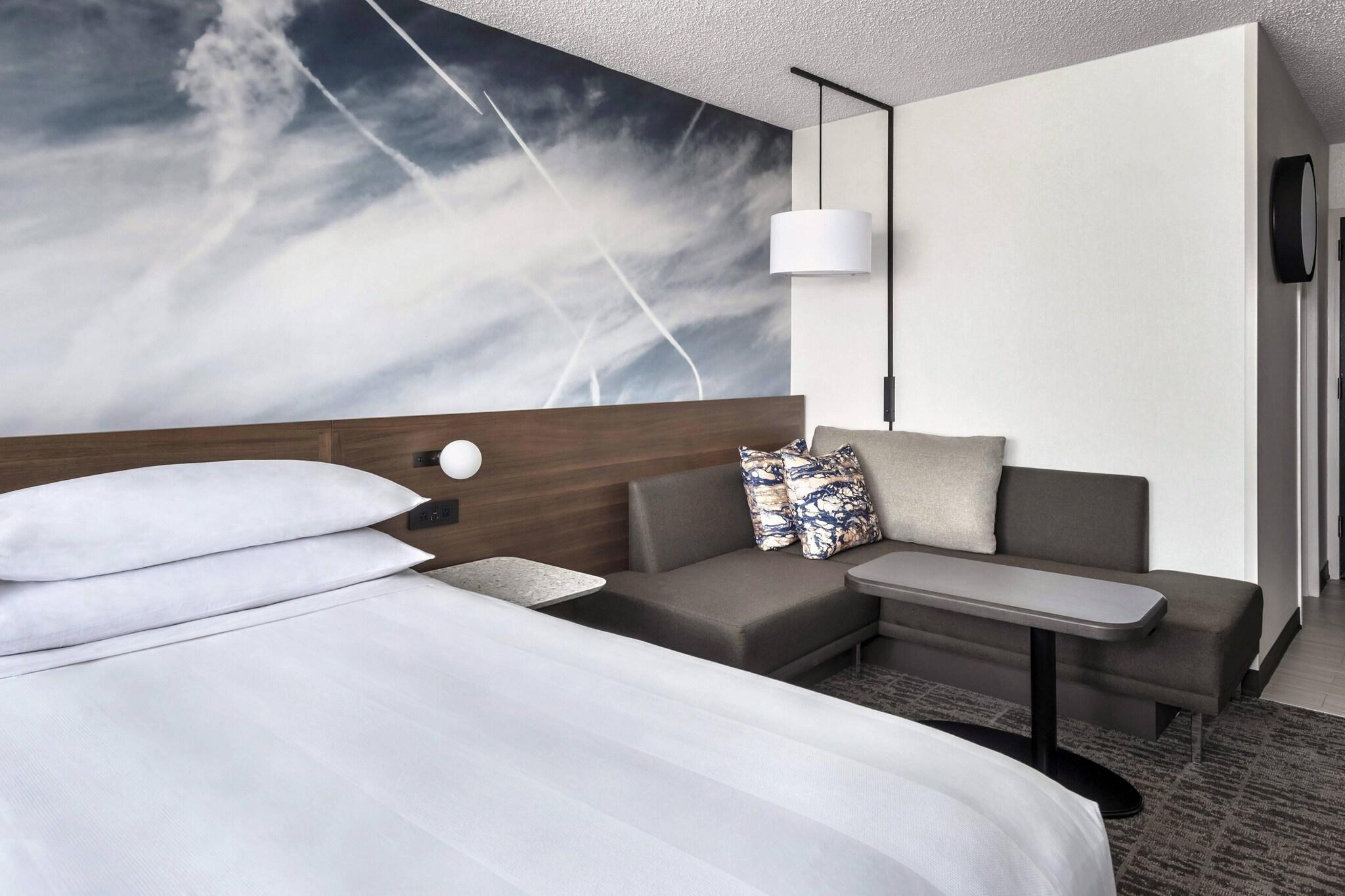 Quadruple City View Two Double Beds