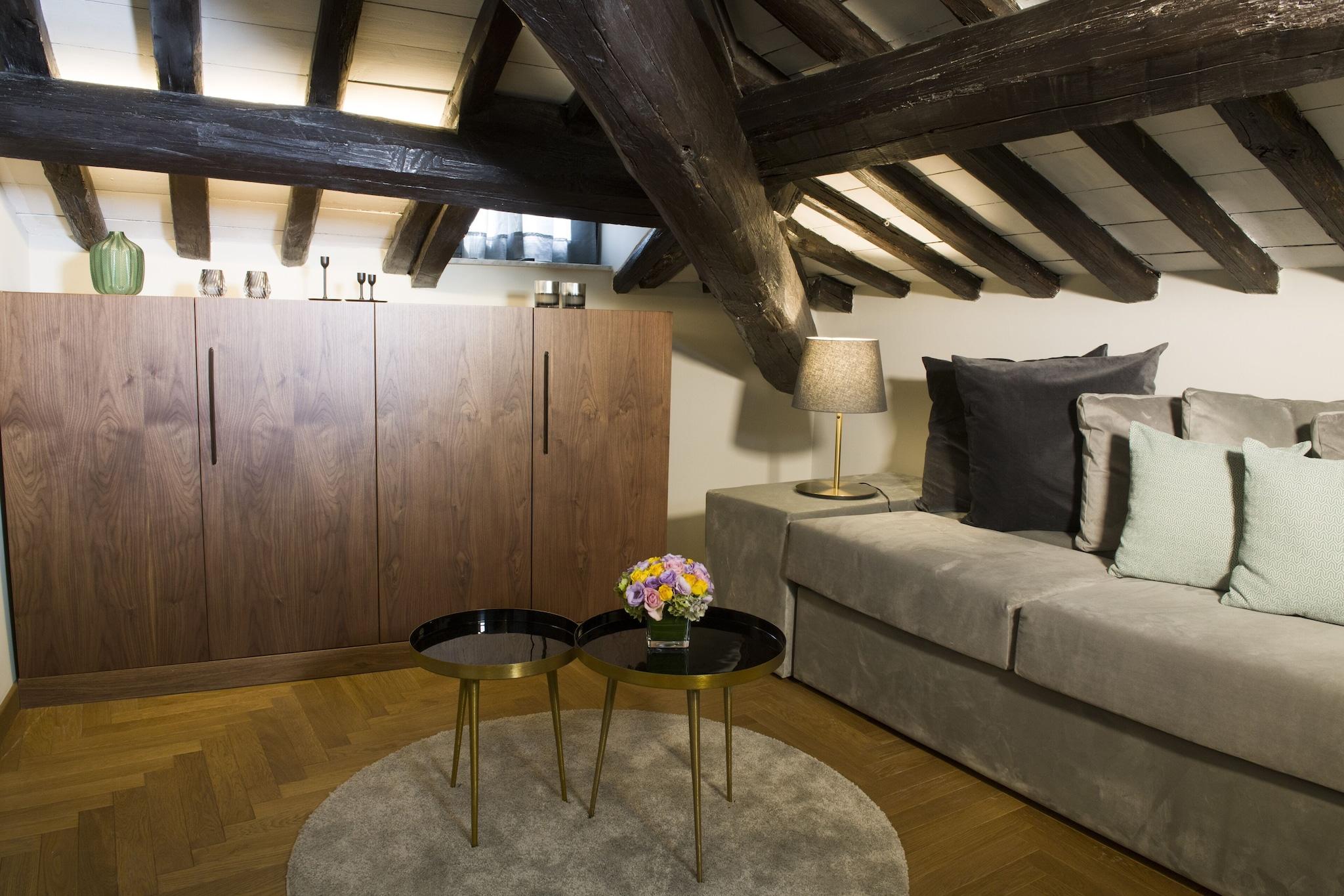 Double Two Double Beds One Bedroom 