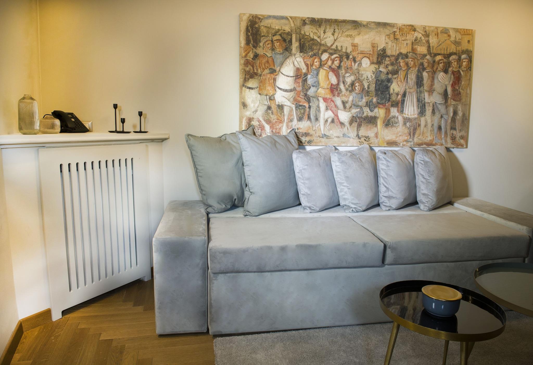 Double Two Double Beds One Bedroom 