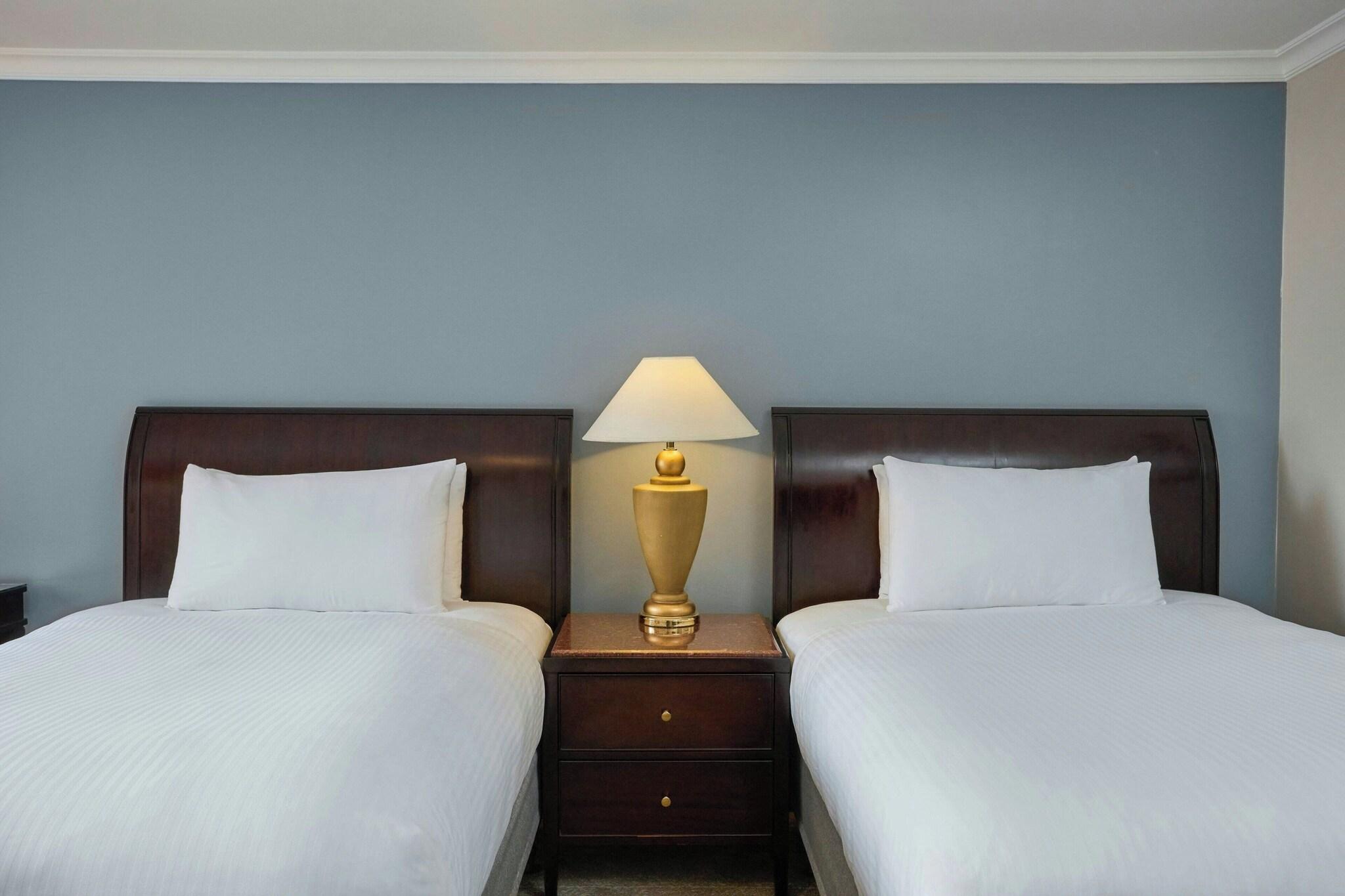 Quadruple City View Two Double Beds