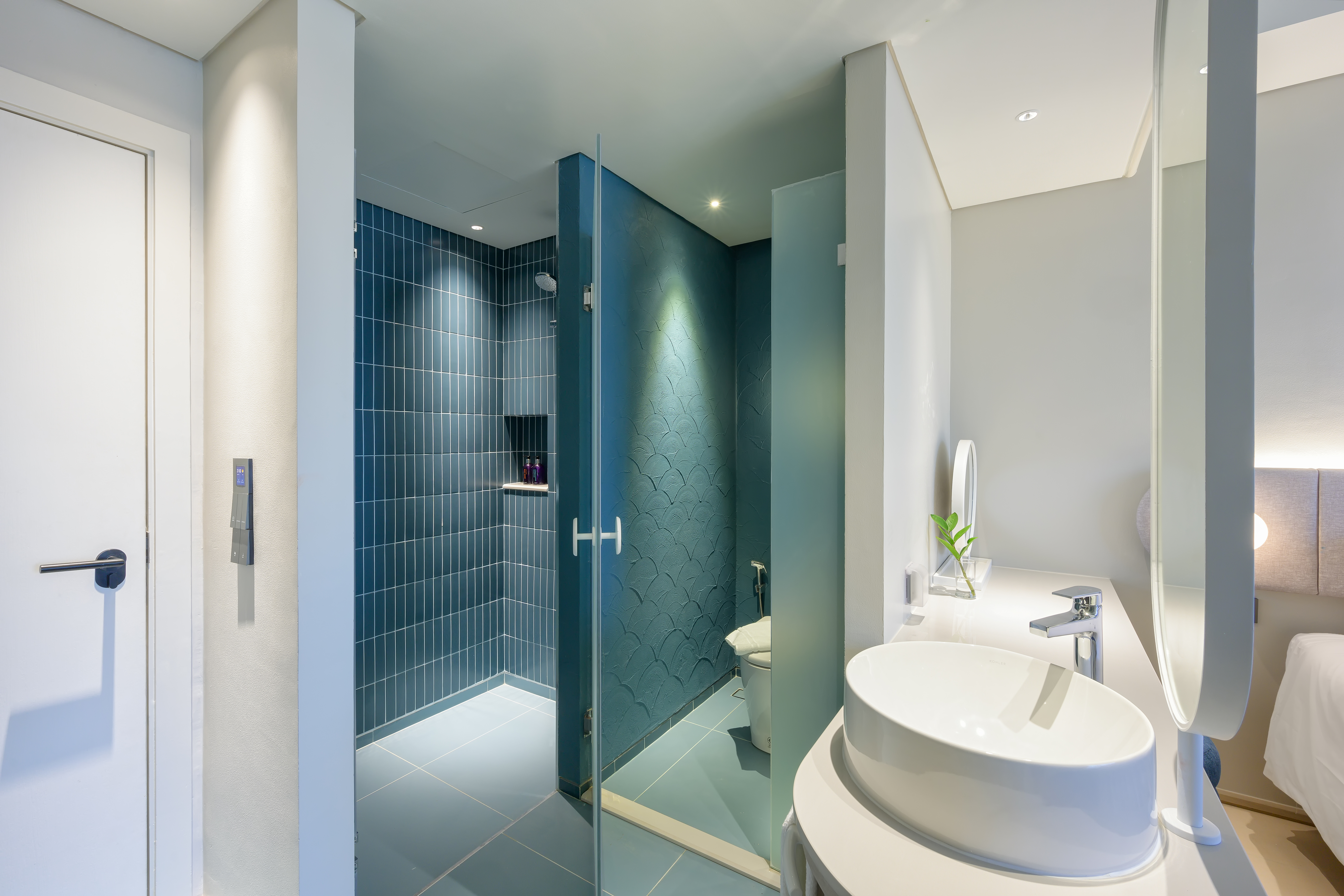 Twin Ocean View Two Double Beds