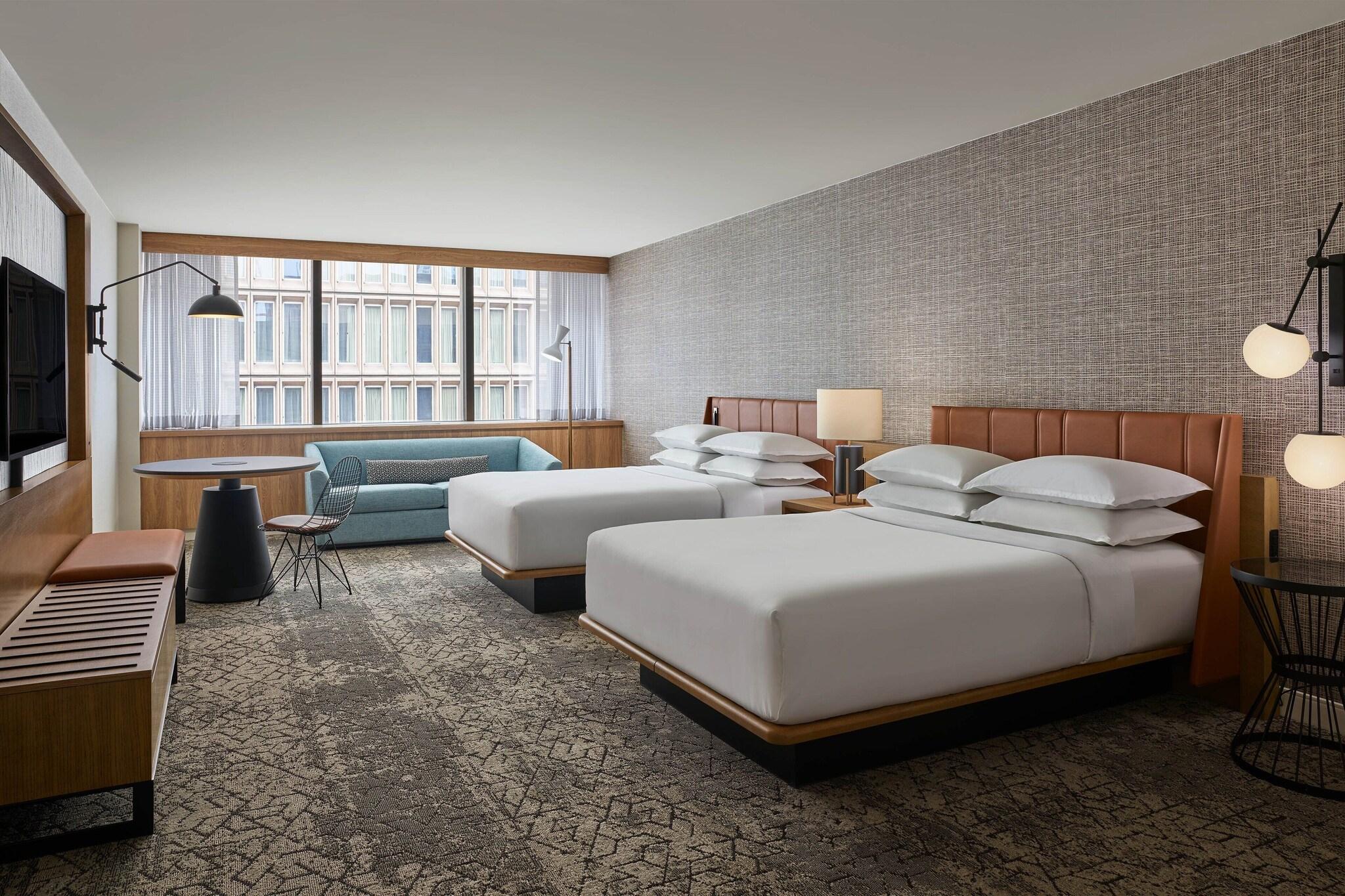 Quadruple Accessible-two Queen Beds