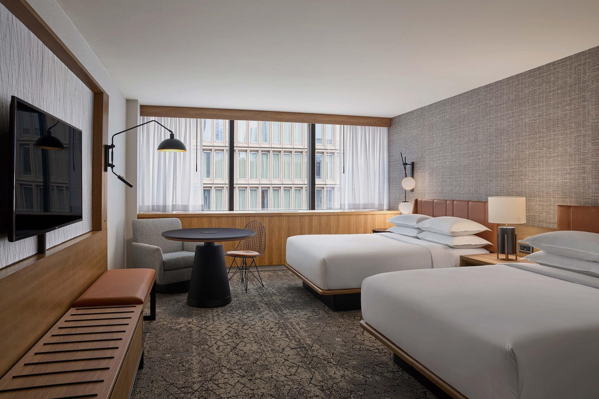 Double Two Queen Beds