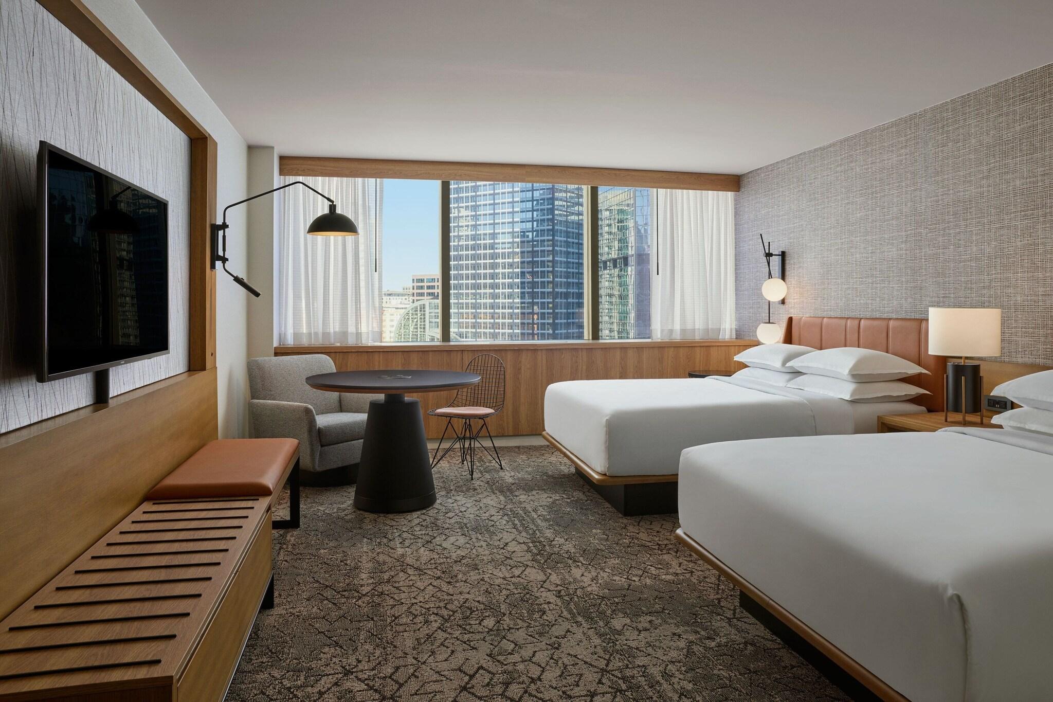 Quadruple City View Two Queen Beds